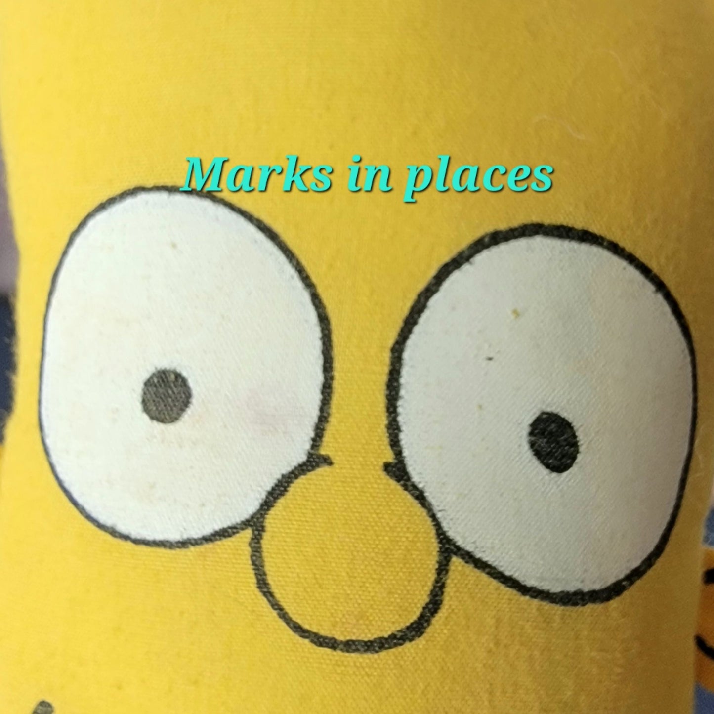 The Simpsons Bart Vintage 1990 Rag Doll Stuffed Toy Plush