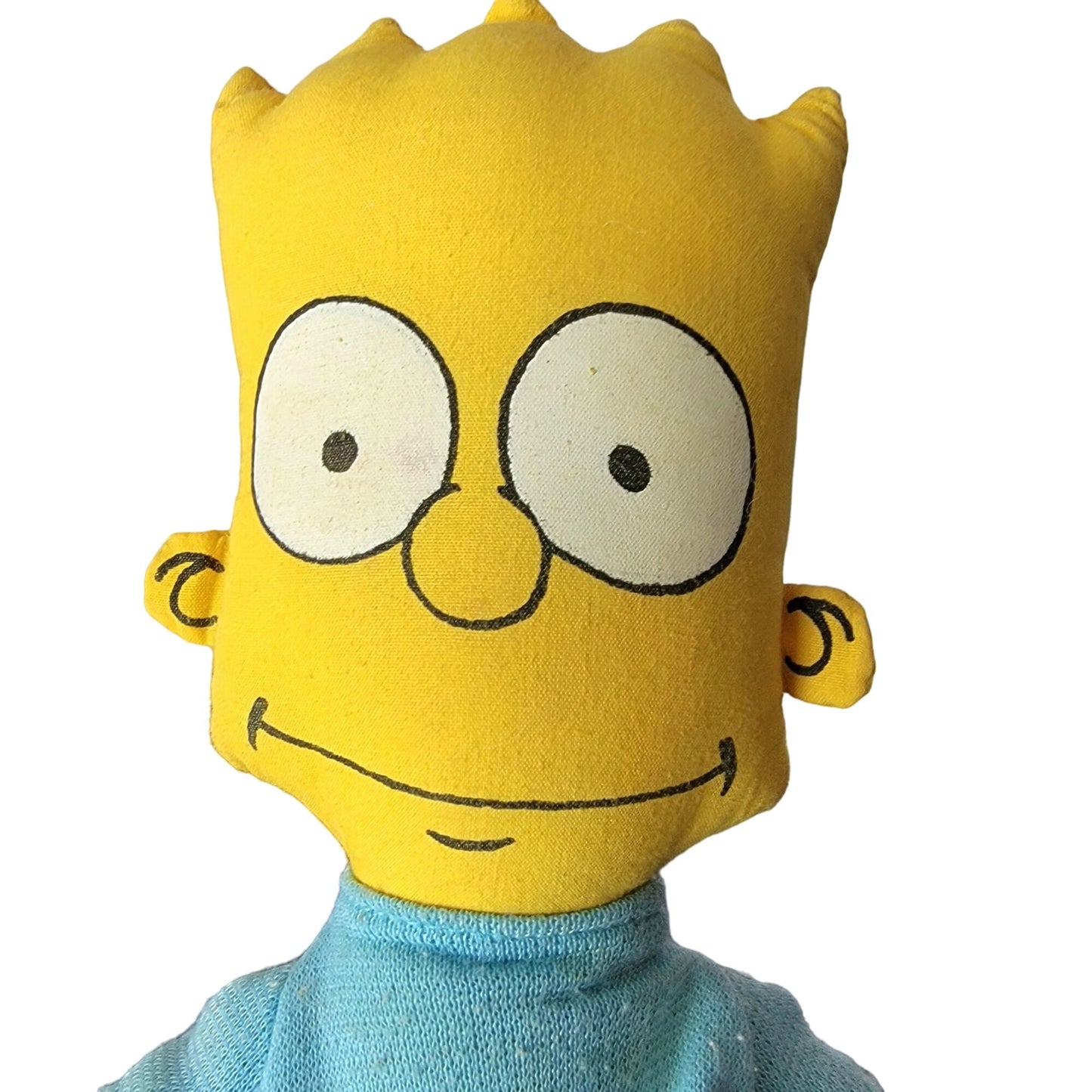 The Simpsons Bart Vintage 1990 Rag Doll Stuffed Toy Plush