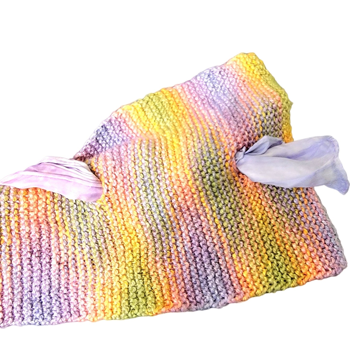 Colorful Scarf Women Winter Accessories Handmade Mixed Fabric Pink