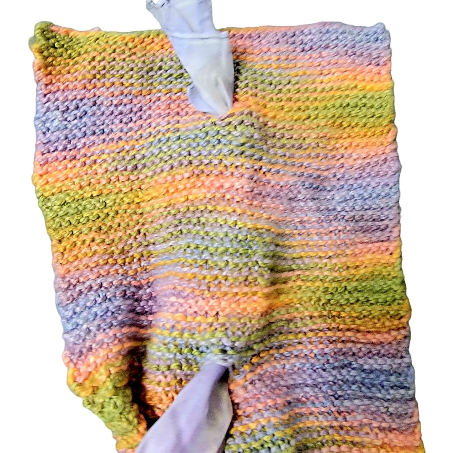 Colorful Scarf Women Winter Accessories Handmade Mixed Fabric Pink