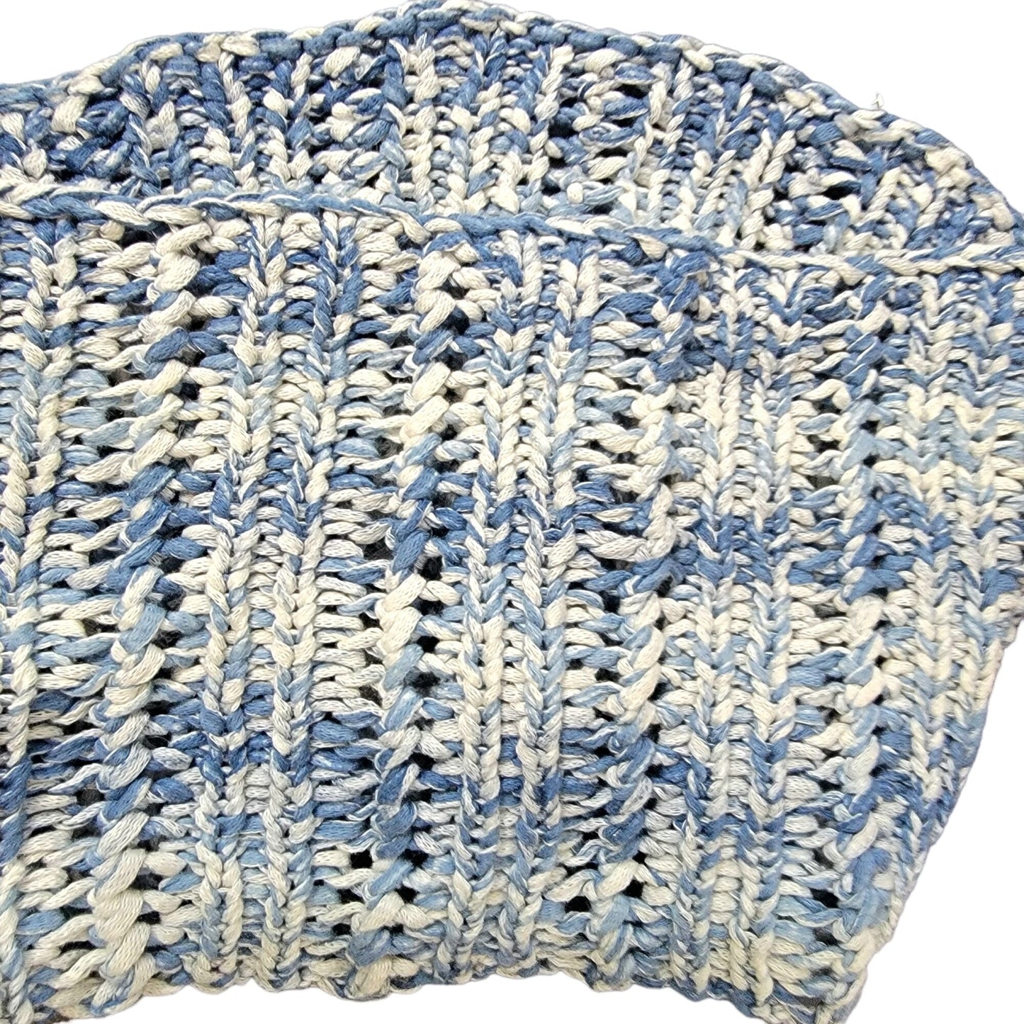 Blue Ombre Cowl Women Men Winter Accessories Infinity Scarf