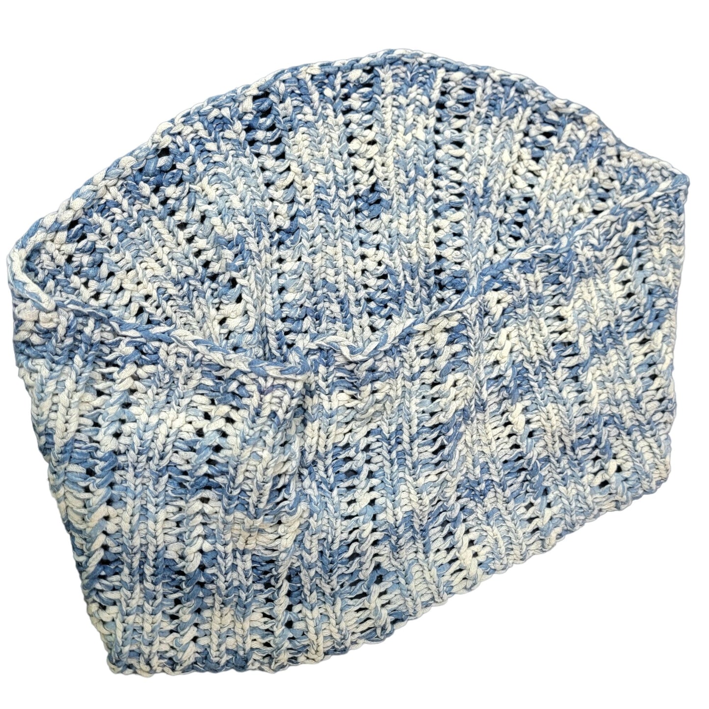 Blue Ombre Cowl Women Men Winter Accessories Infinity Scarf