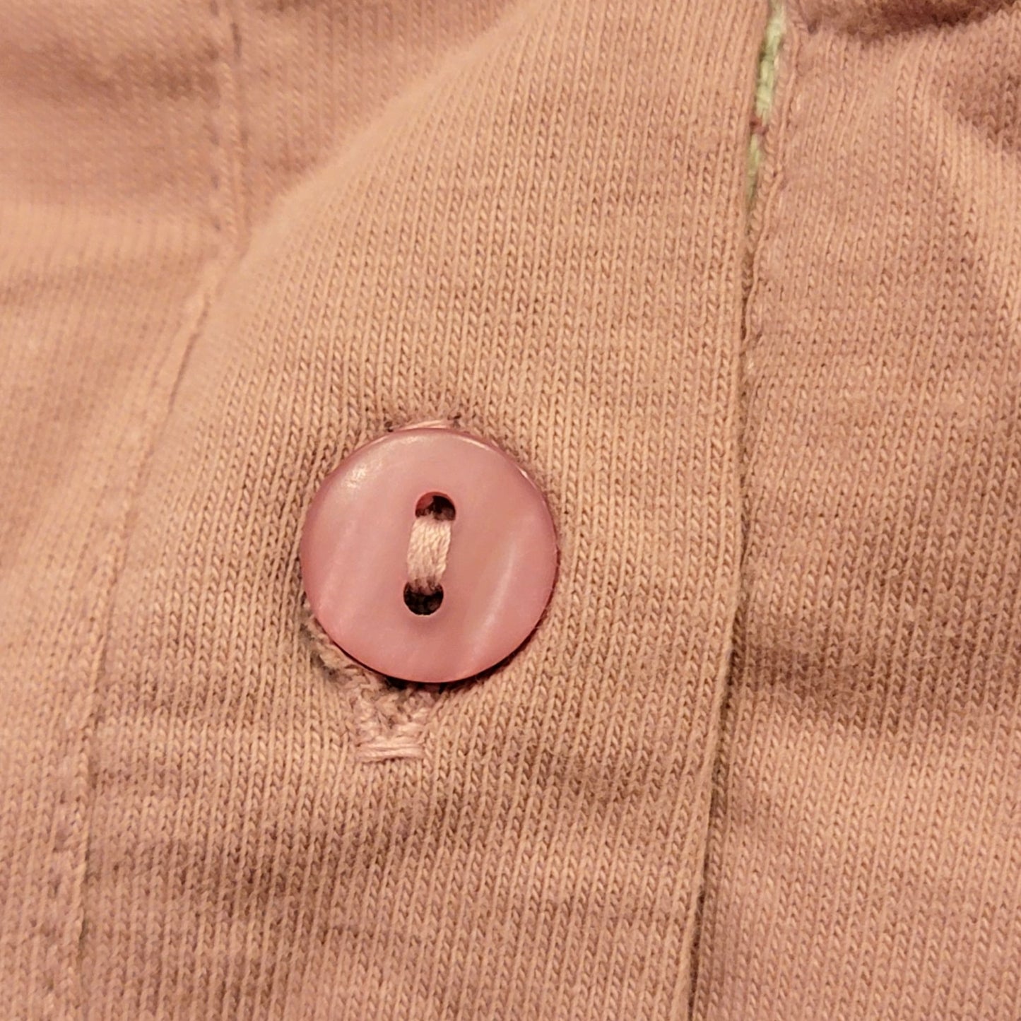 Vintage 90s Henley Shirt Women Plus 3X Long Sleeve Tee