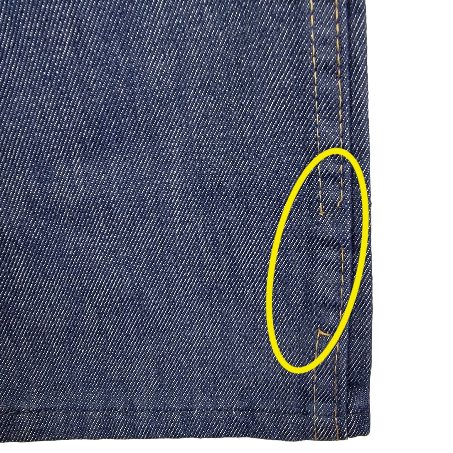 Vintage 70s Sears Bootcut Jeans Child 7 20 Waist 19 Inseam Dark Wash Denim