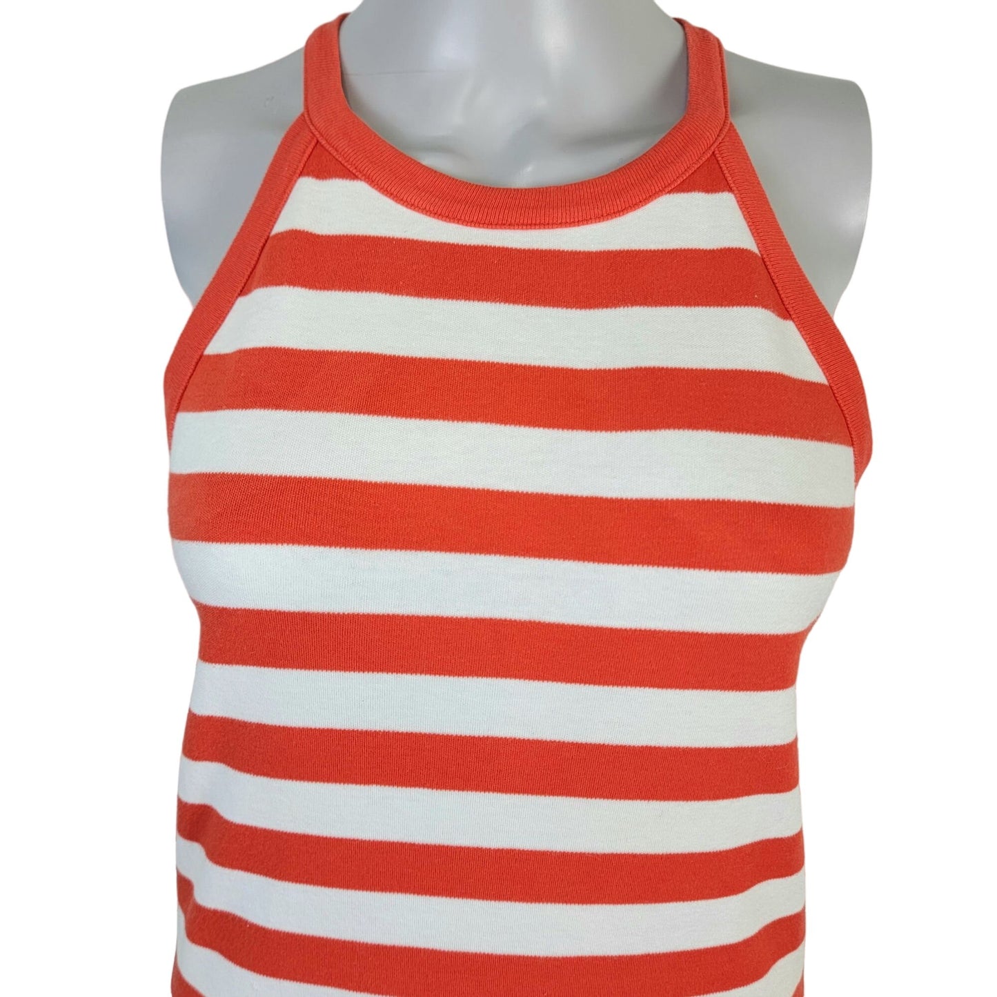 Liz Claiborne Vintage 80s Racerback Tank Shirt Women Small Patriotic Top