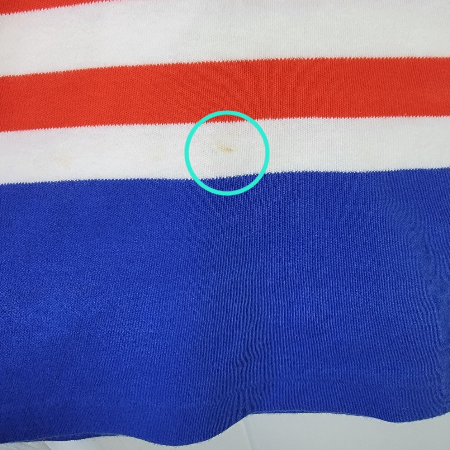 Liz Claiborne Vintage 80s Racerback Tank Shirt Women Small Patriotic Top