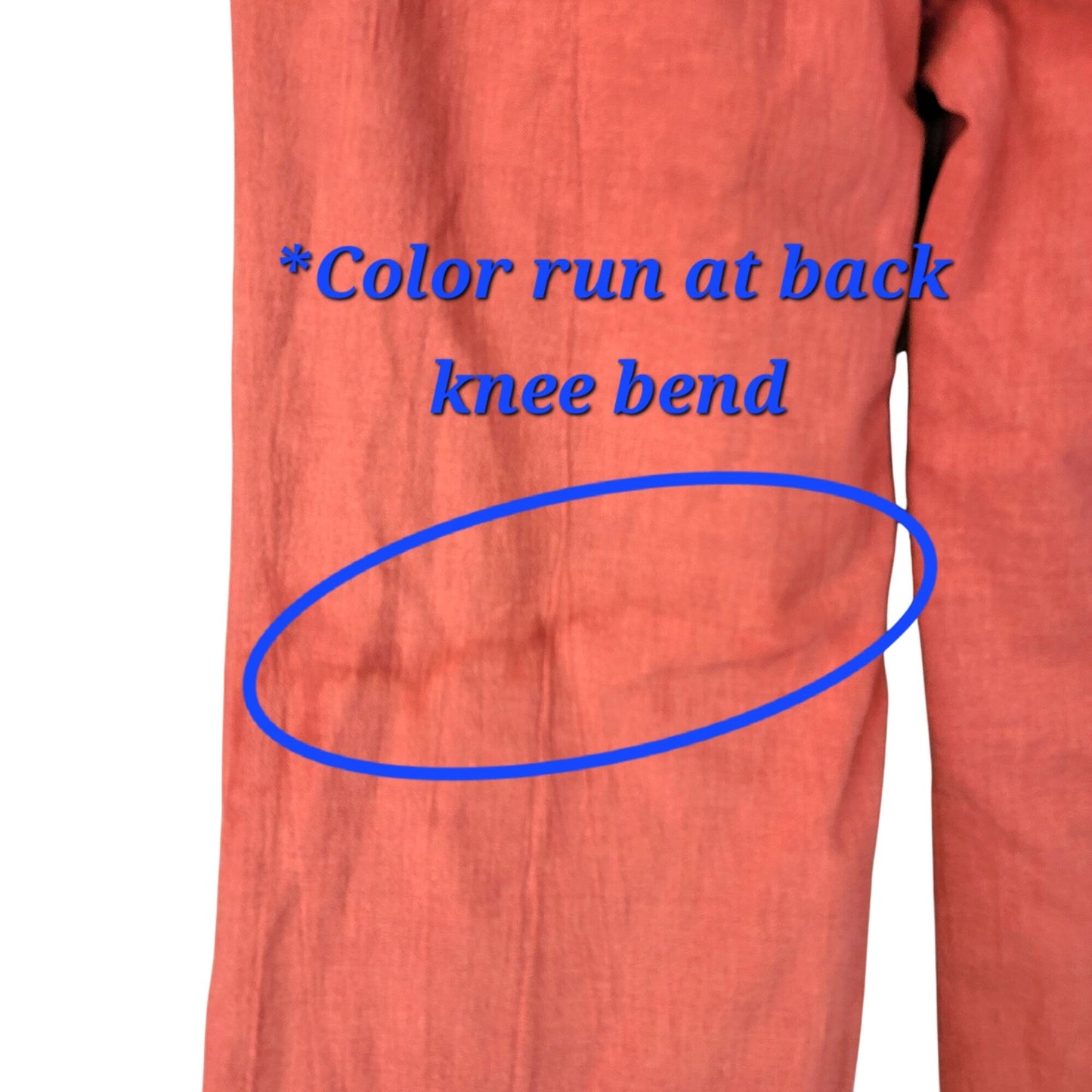 Wrangler Vintage 70s Linen Pants Women 16 Large Wide Leg Jeans Orange High Rise