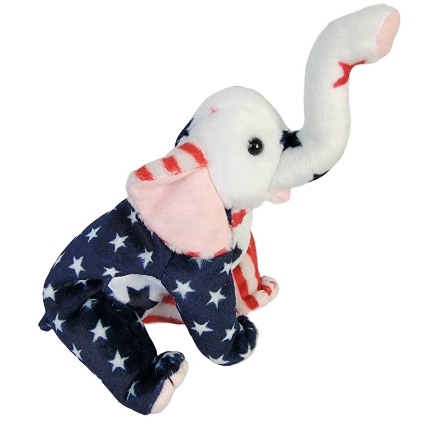 TY Beanie Baby Patriotic Lot Red White Blue USA Republican Trump