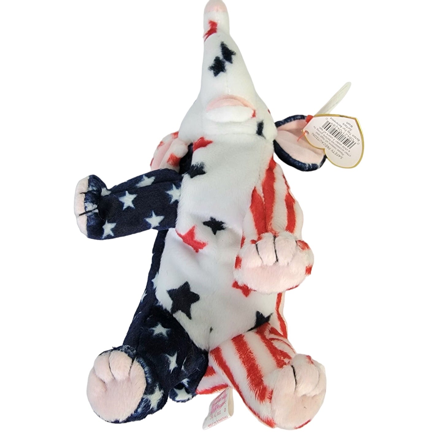 TY Beanie Baby Patriotic Lot Red White Blue USA Republican Trump