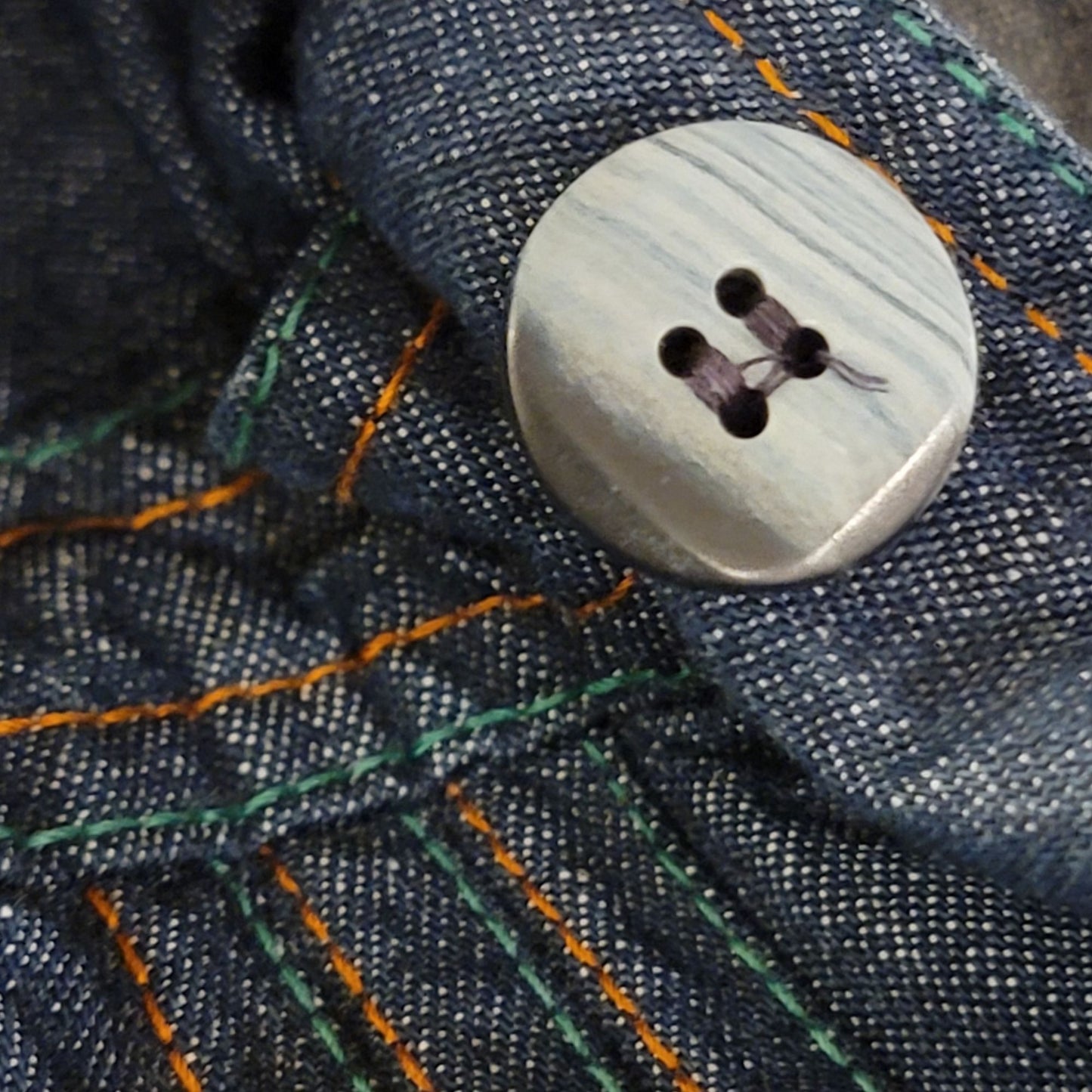 Vintage 70s Denim Vest Women Small Men 38 Button Up Jacket Top Retro 4 6 Fall S