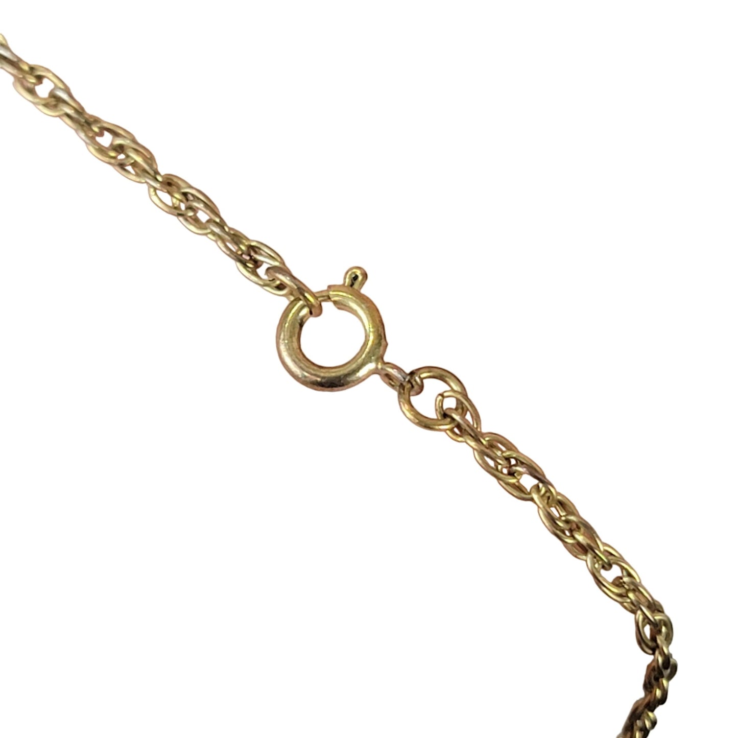 Mojave Jasper Pendant Necklace Gold Chain Women Jewelry Stone Cabochon Vintage