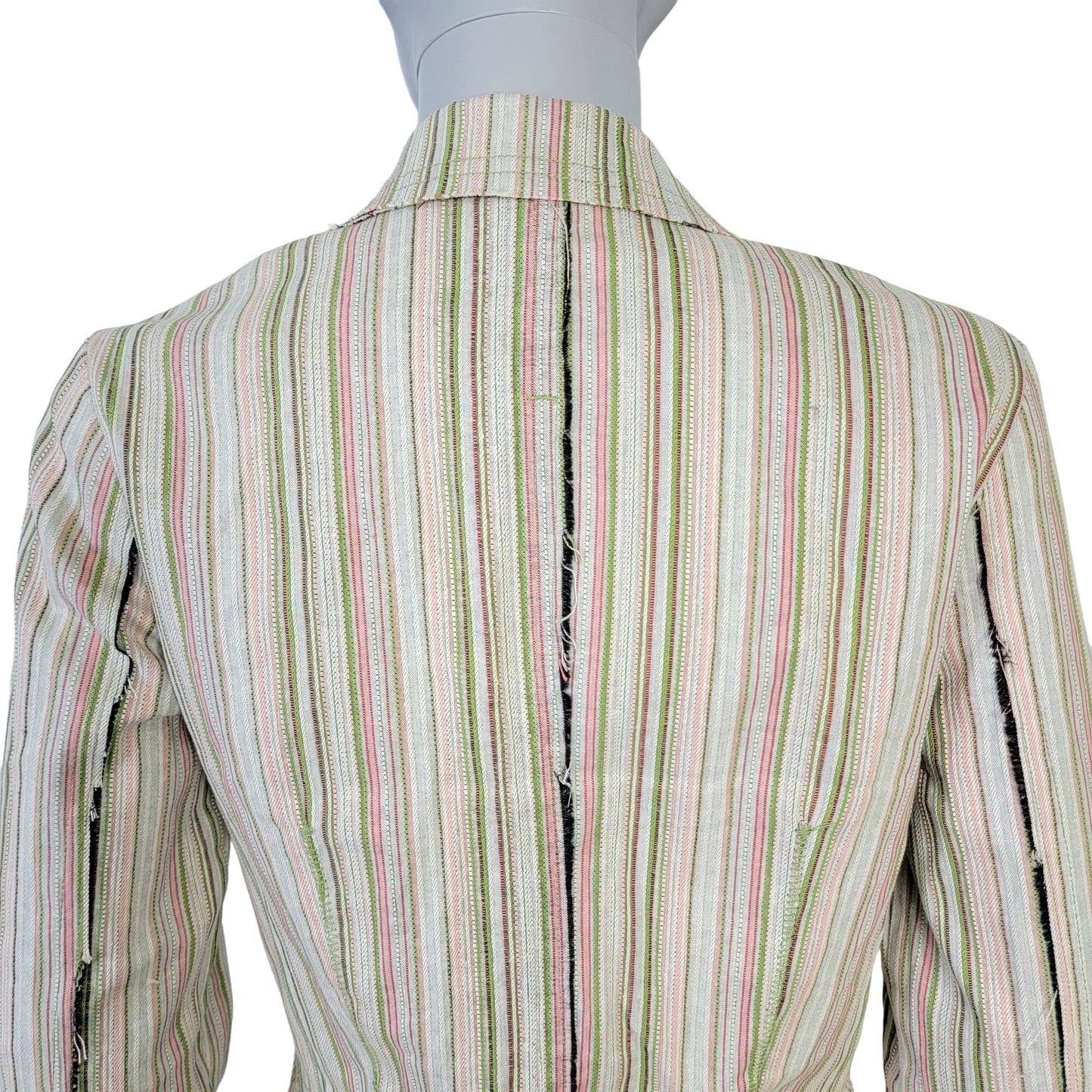 Gadzooks Vintage Y2k Distressed Blazer Jacket Women Medium Suit Coat