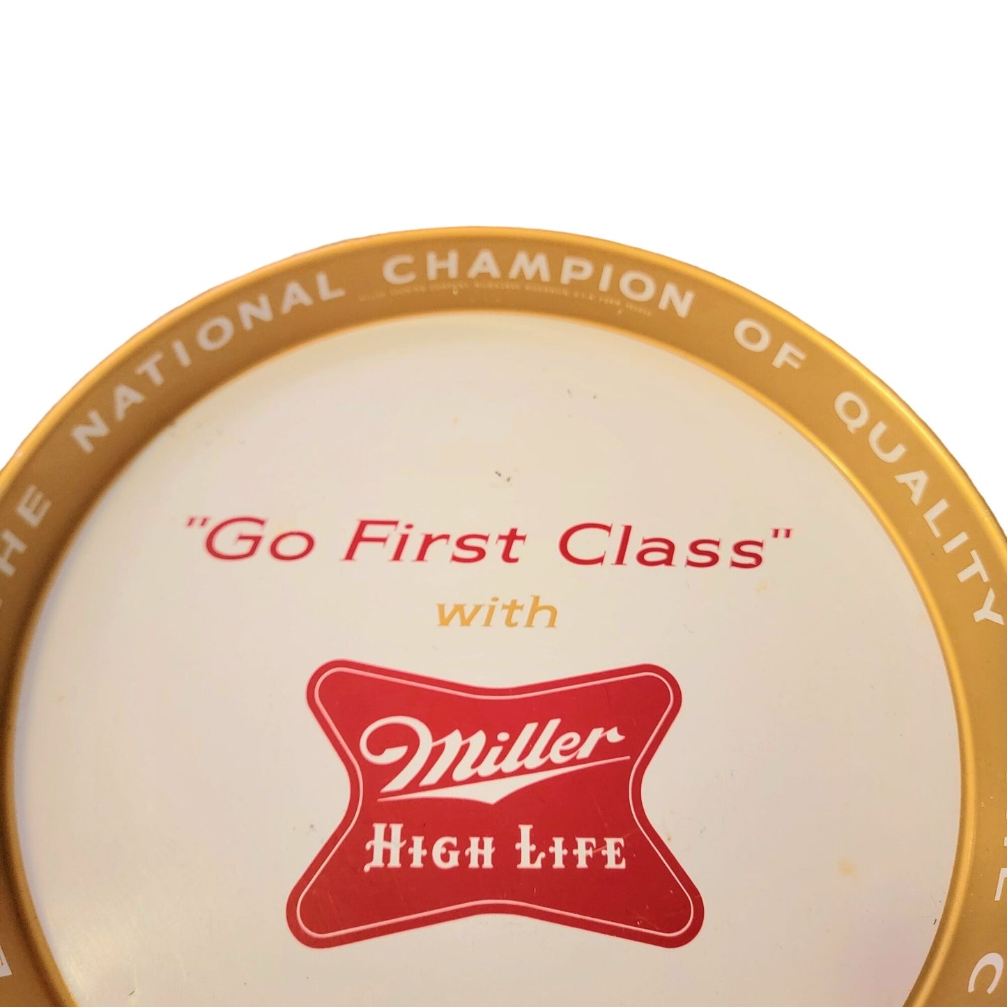 Miller High Life Vintage 50s Beer Serving Tray Breweriana