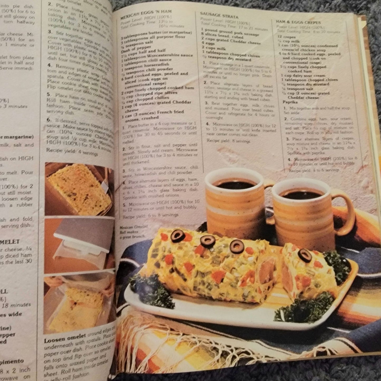 Vintage 70s Cookbook Lot Pillsbury Recipe Cook Book Kitchen