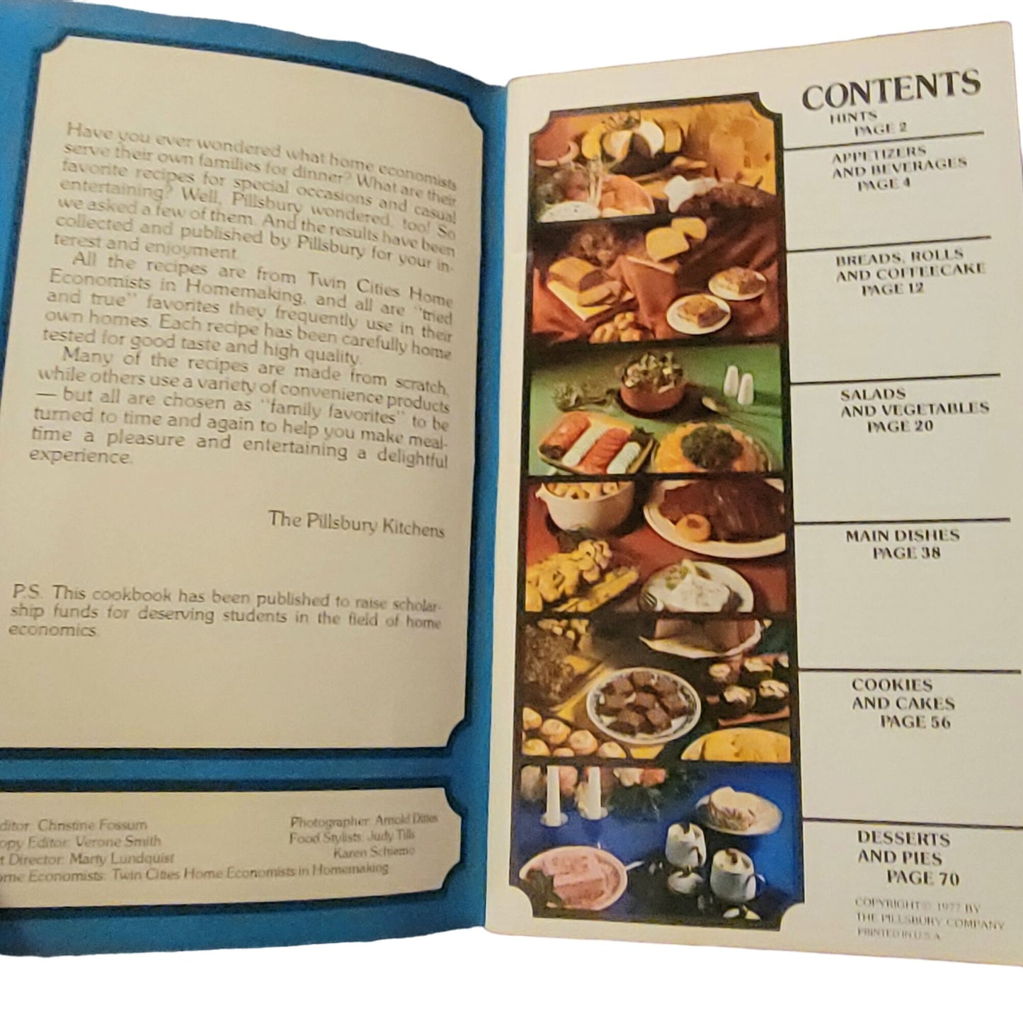 Vintage 70s Cookbook Lot Pillsbury Recipe Cook Book Kitchen
