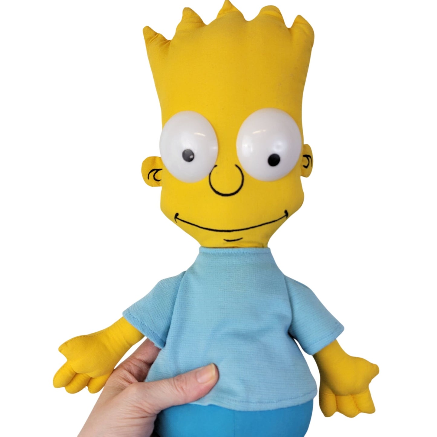 The Simpsons 18 Inch Bart Vintage 1990 Rag Doll Stuffed Toy Plush Retro Tv Show