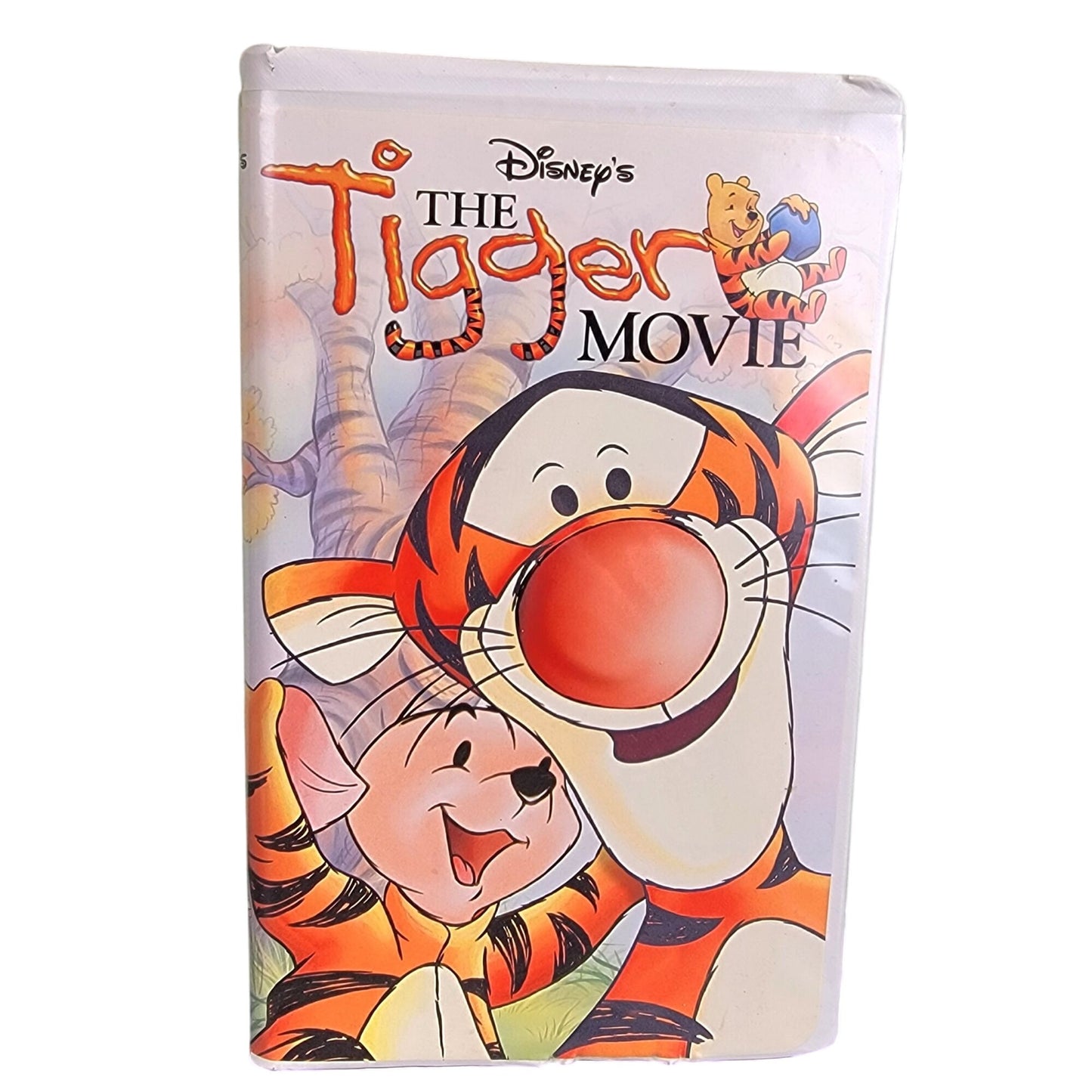 Disney Tigger Movie Vintage Y2K VHS Tape Plastic Clamshell Case