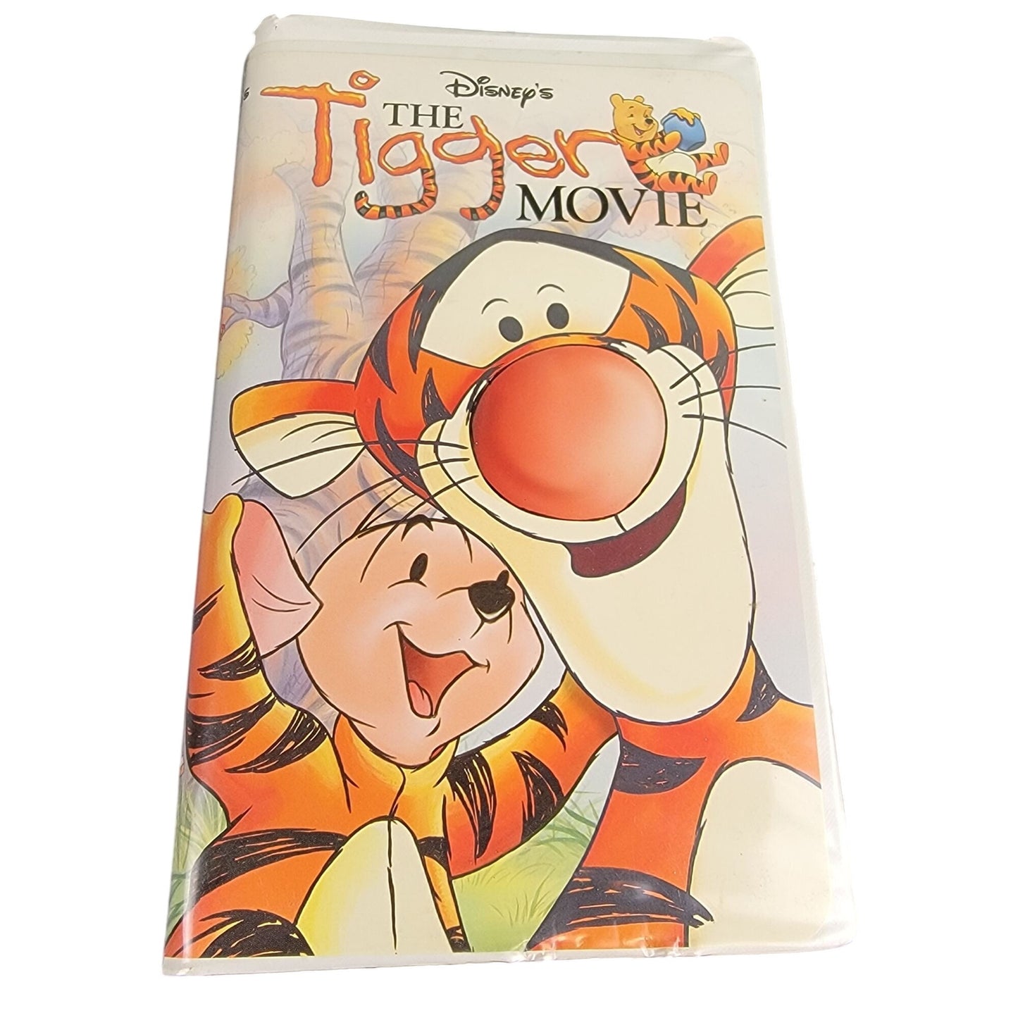 Disney Tigger Movie Vintage Y2K VHS Tape Plastic Clamshell Case