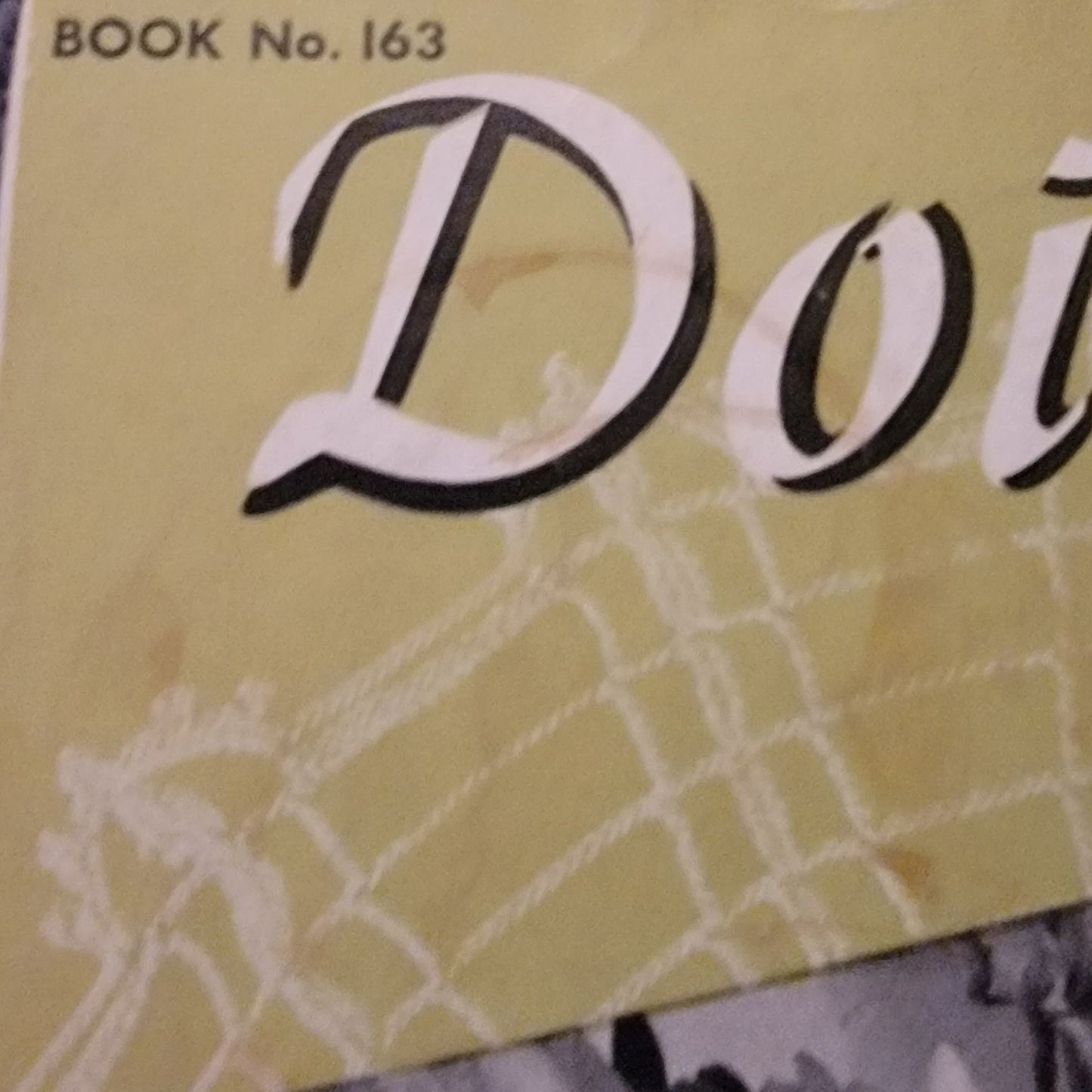 Vintage 40s Doilies Magazine Book Lot Flower Craft How to Flower Doily