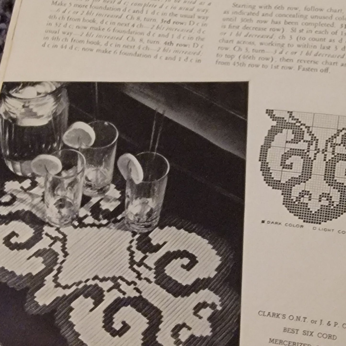Vintage 40s Doilies Magazine Book Lot Flower Craft How to Flower Doily