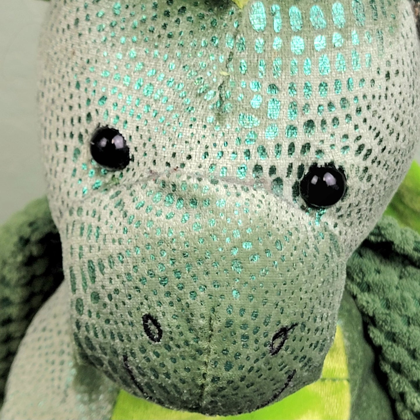 Scentsy Buddy Retired 2014 Scout Dragon Green 13 in Full Size Stuffed Animal Toy