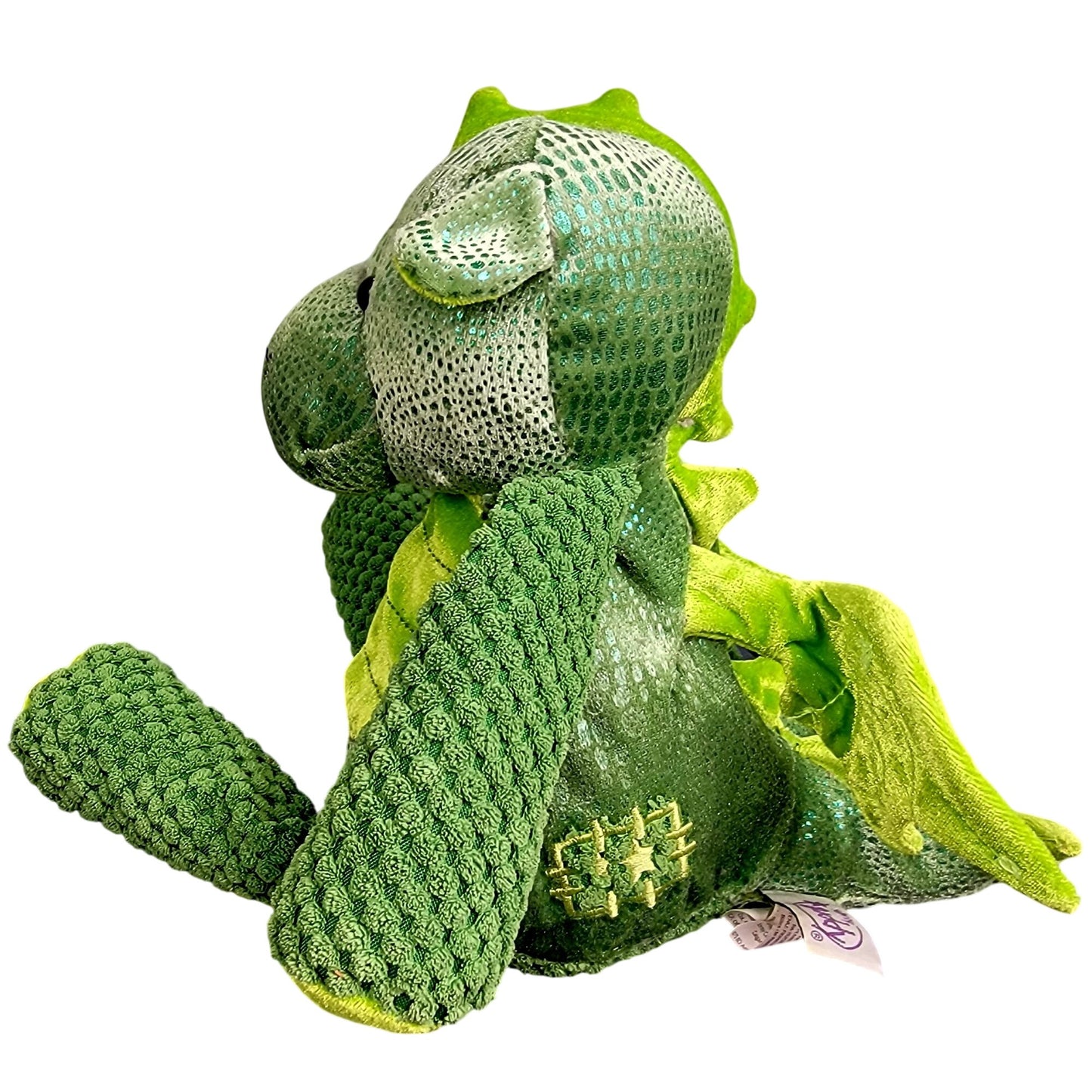Scentsy Buddy Retired 2014 Scout Dragon Green 13 in Full Size Stuffed Animal Toy