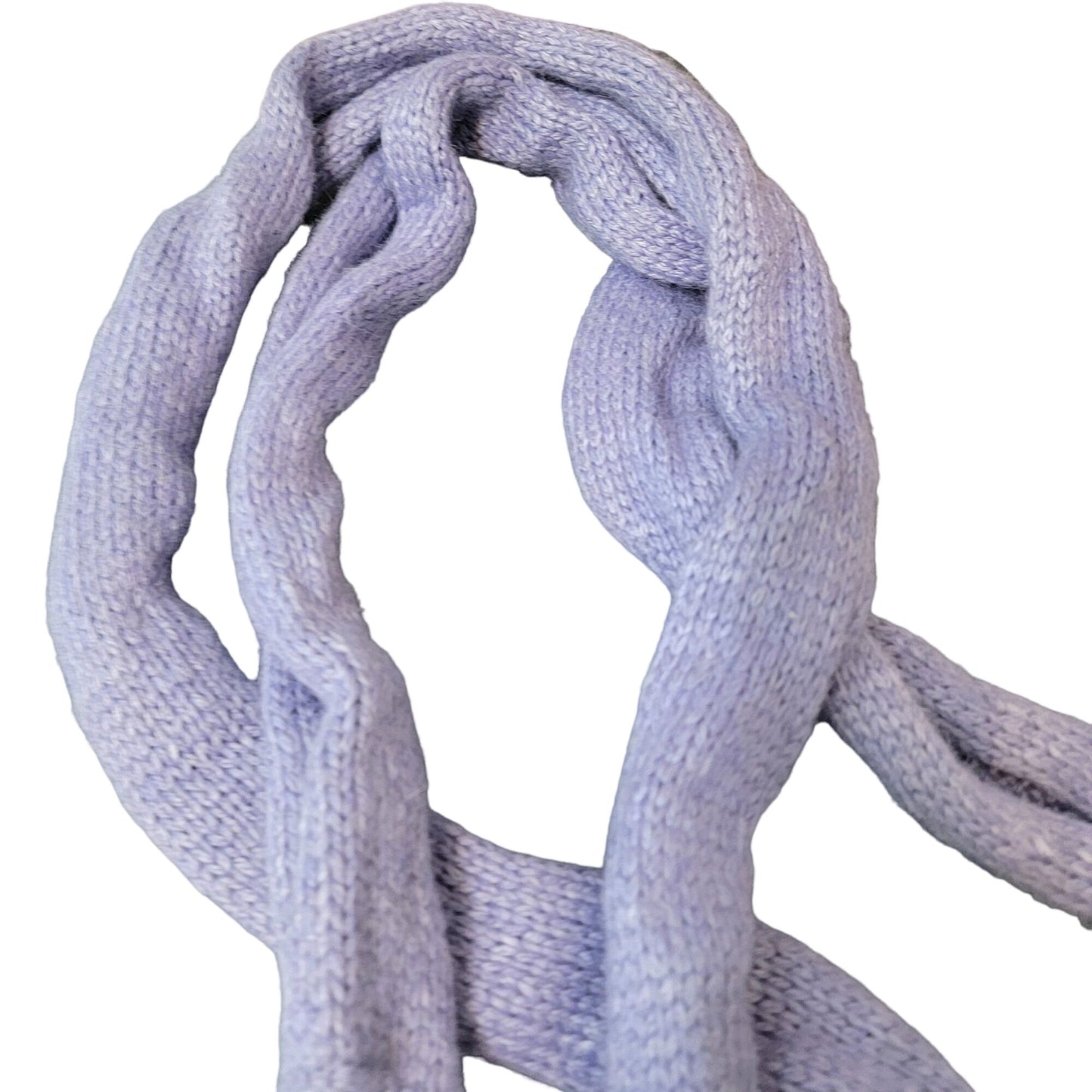 Alpaca Bamboo Scarf Women Winter Accessories Purple