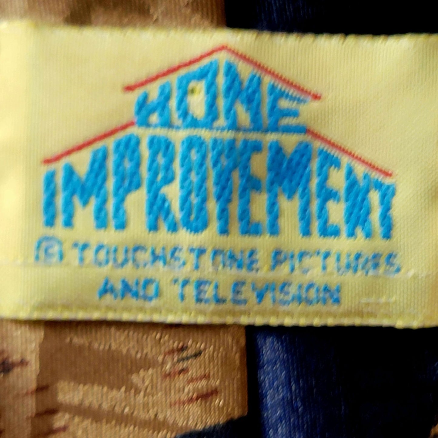 Vintage 90s Home Improvement Neck Tie Men Accessories Tools Retro TV Show Dad