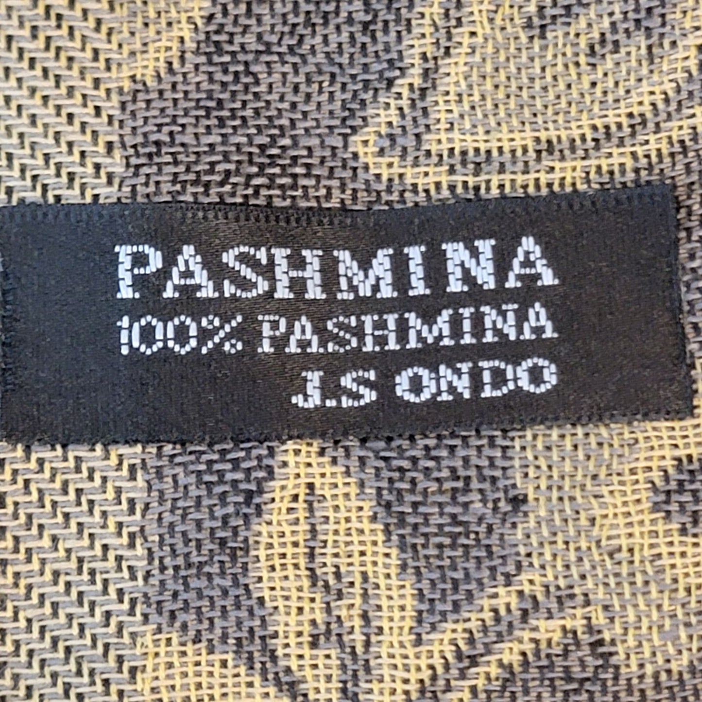 JS Ondo Pashmina Scarf Fringe Large Geometric Floral Women Accessories