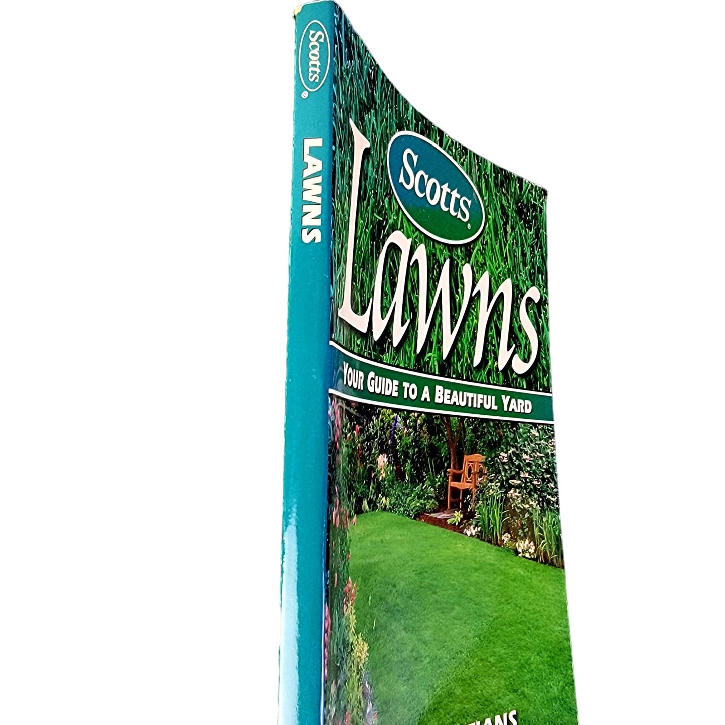Vintage 2002 Scotts Lawn Paperback Book Reference Guide Grass Green Gardening