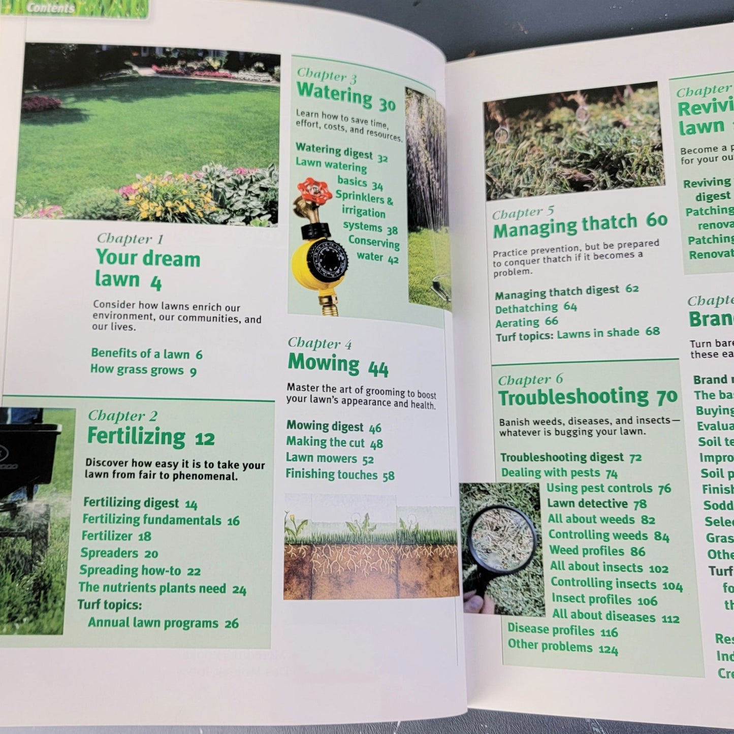 Vintage 2002 Scotts Lawn Paperback Book Reference Guide Grass Green Gardening