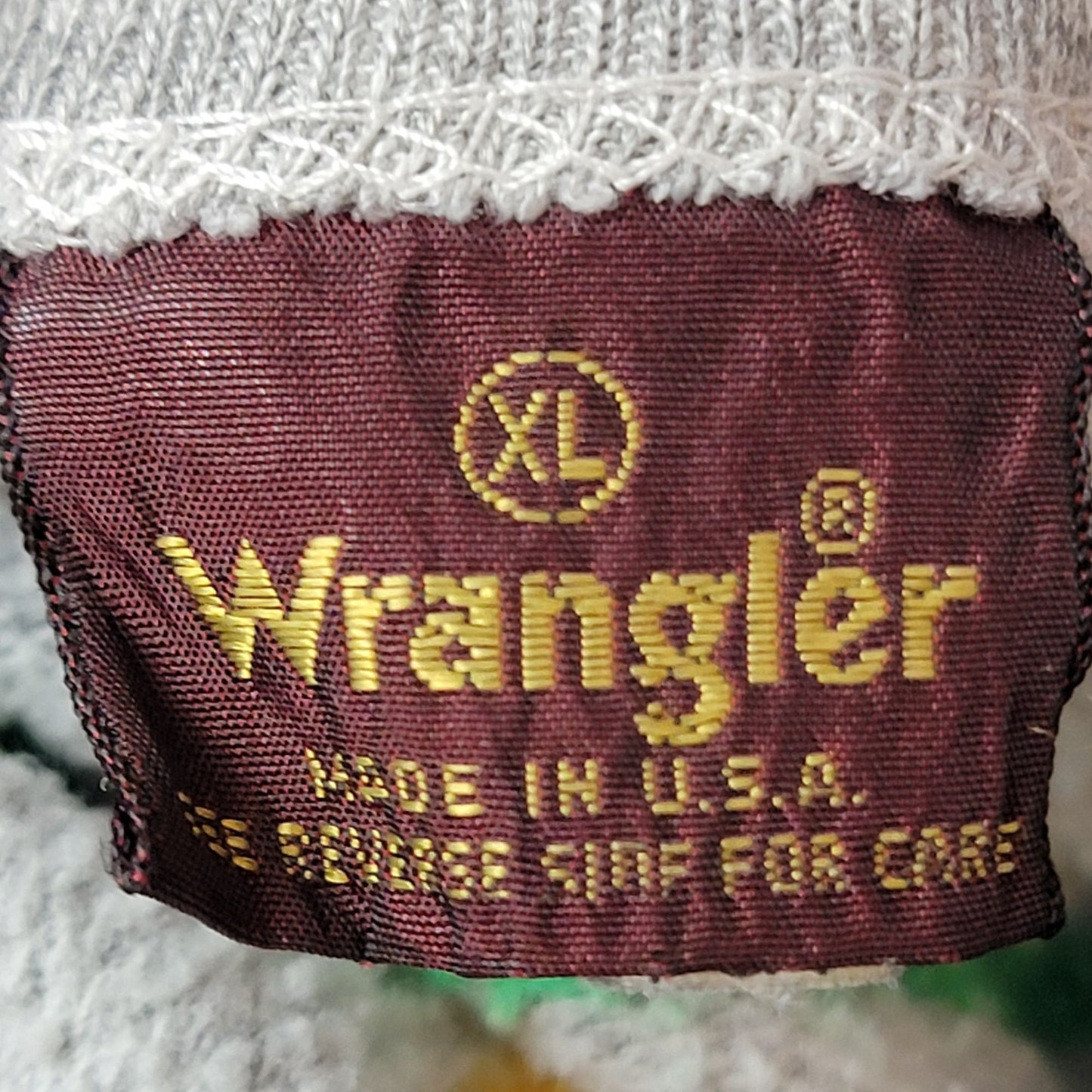 Wrangler Vintage 80s Sweatshirt Unisex XL Women Men Primary Stripe Shirt