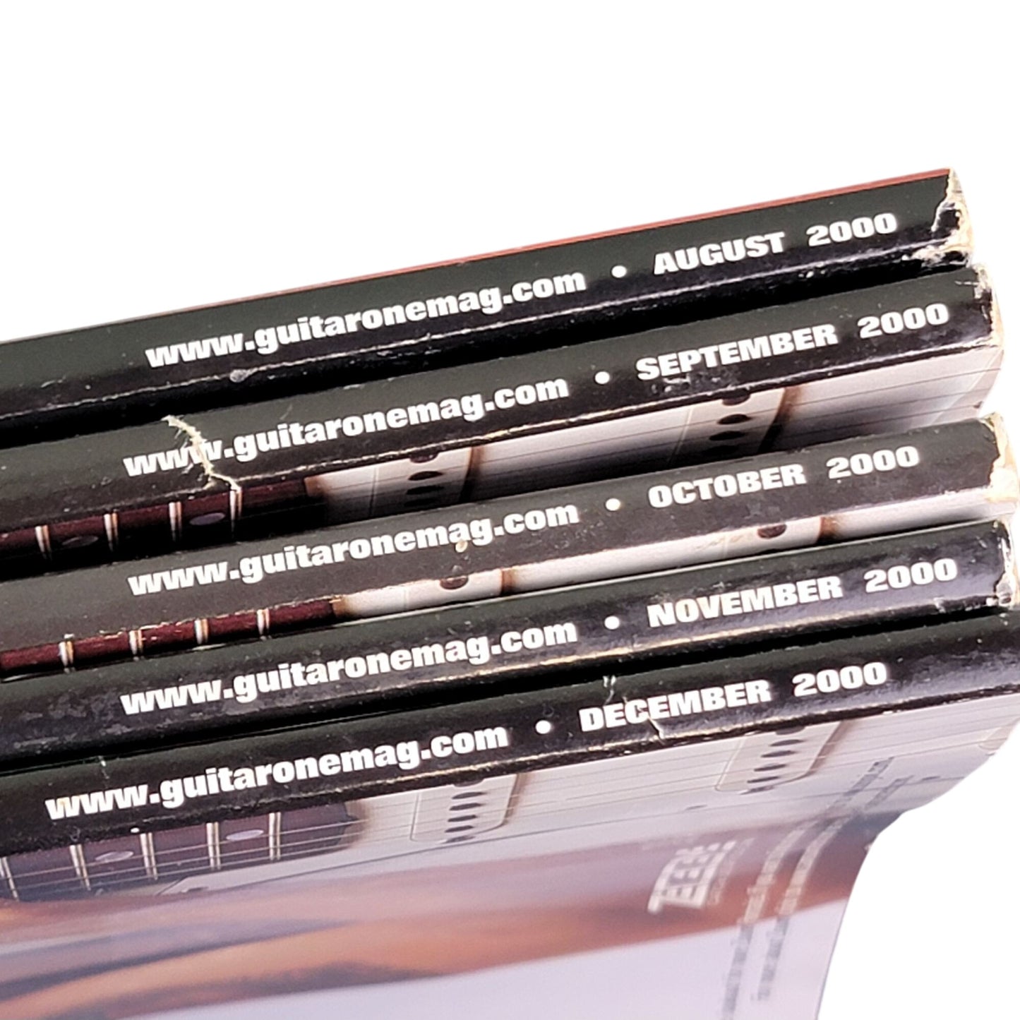 Guitar One Vintage 2000 Magazine Lot 5 Y2K Rock Music Sheets Playing Guide Bands