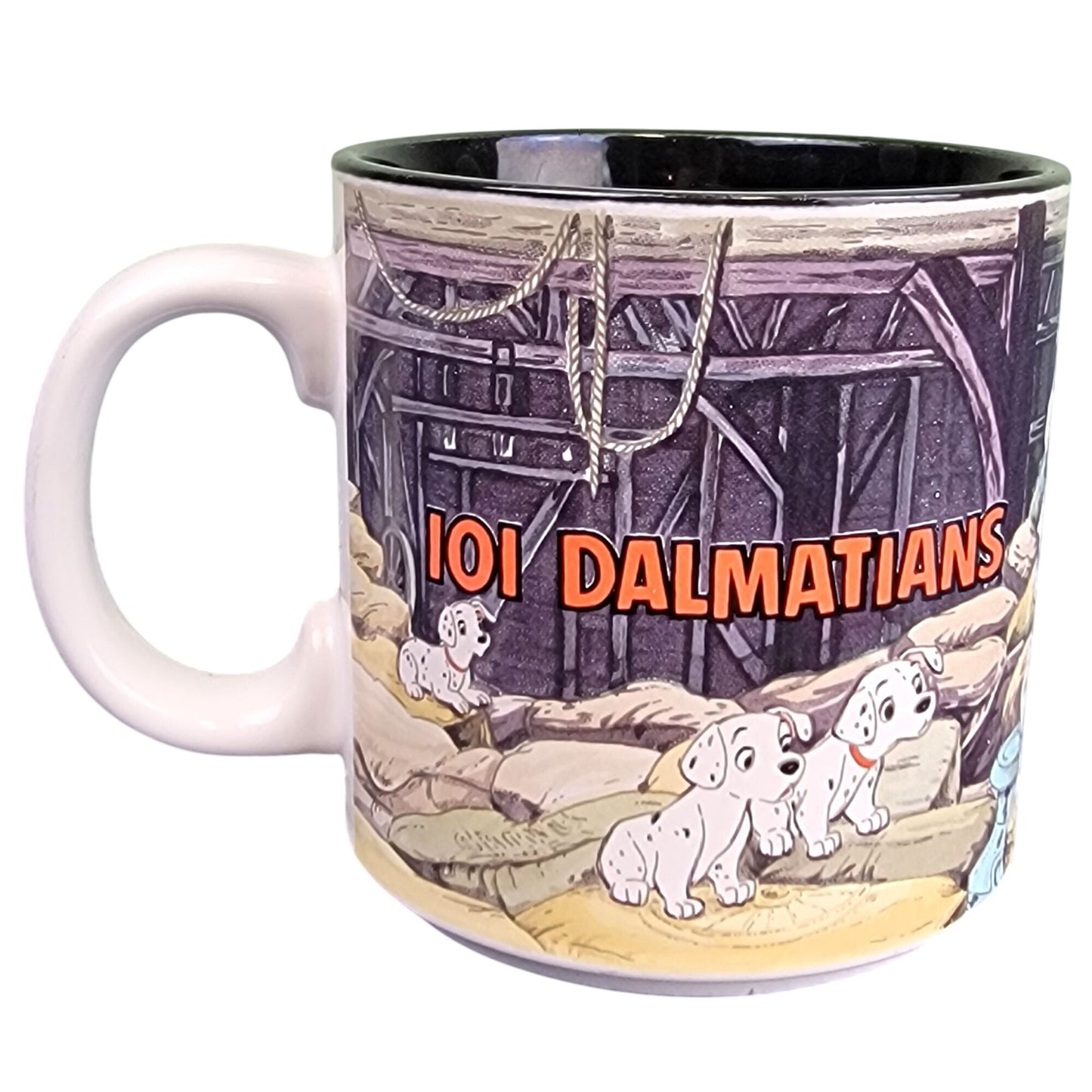 Walt Disney Vintage 90s 101 Dalmatians Mug 10 oz Ceramic Handle Cup