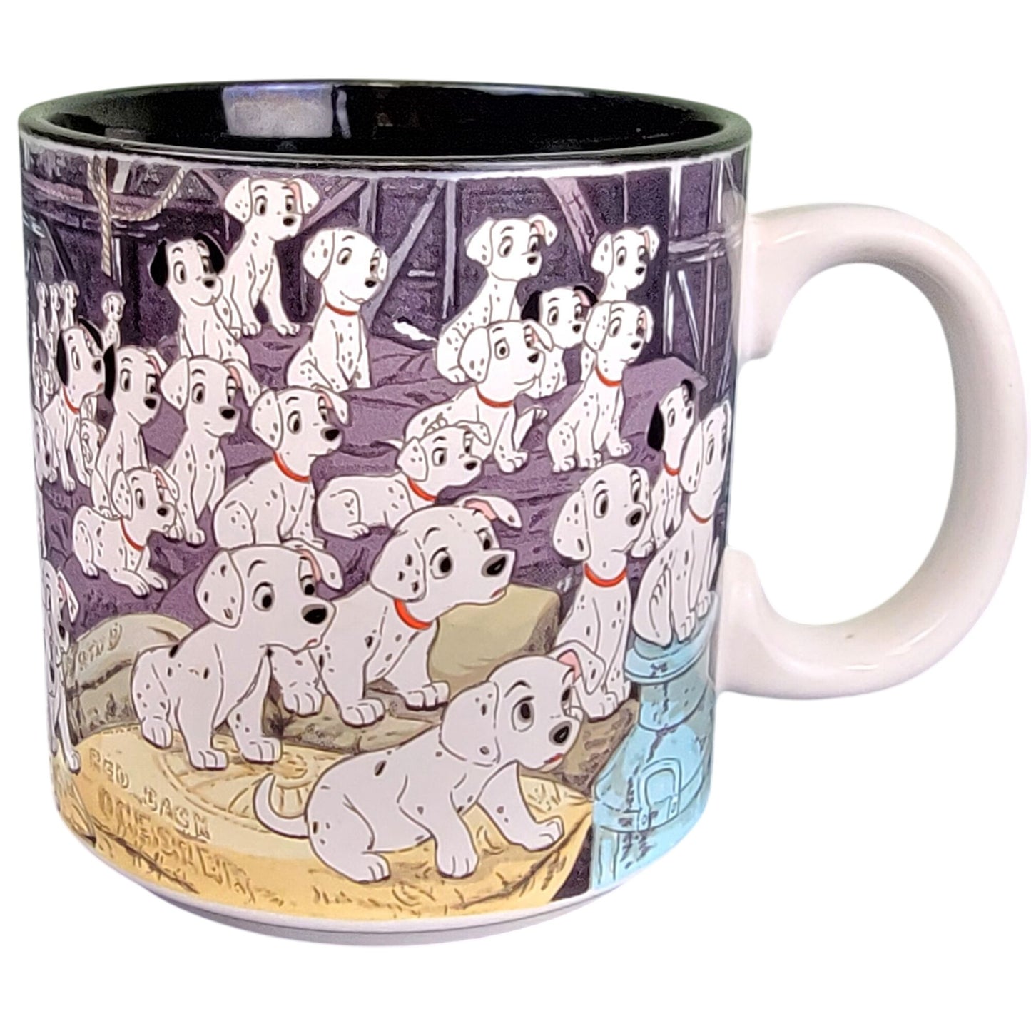 Walt Disney Vintage 90s 101 Dalmatians Mug 10 oz Ceramic Handle Cup