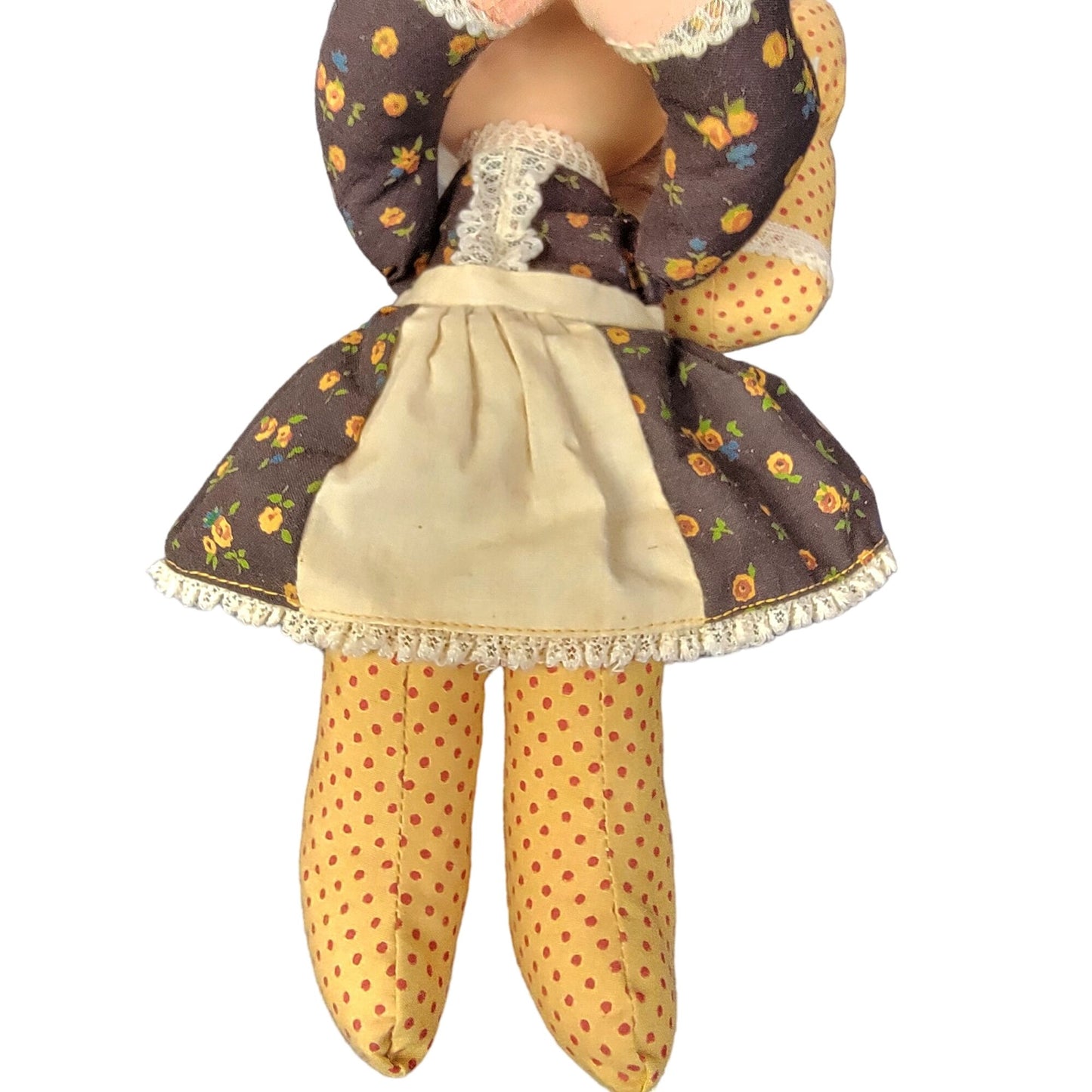 Mama and Baby Beans Vintage Doll Blond Hair Dress 1975 70s Toy Child Play Mattel