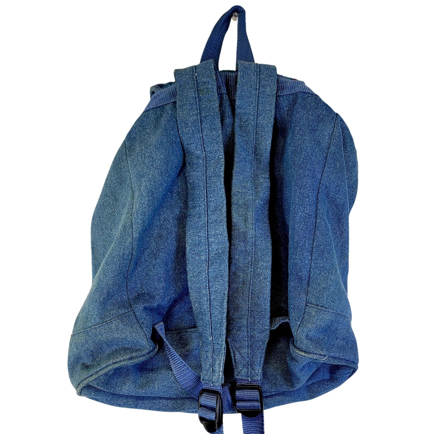 Arizona Jean Vintage 90s Denim Backpack Large Bag Purse Women Southwestern