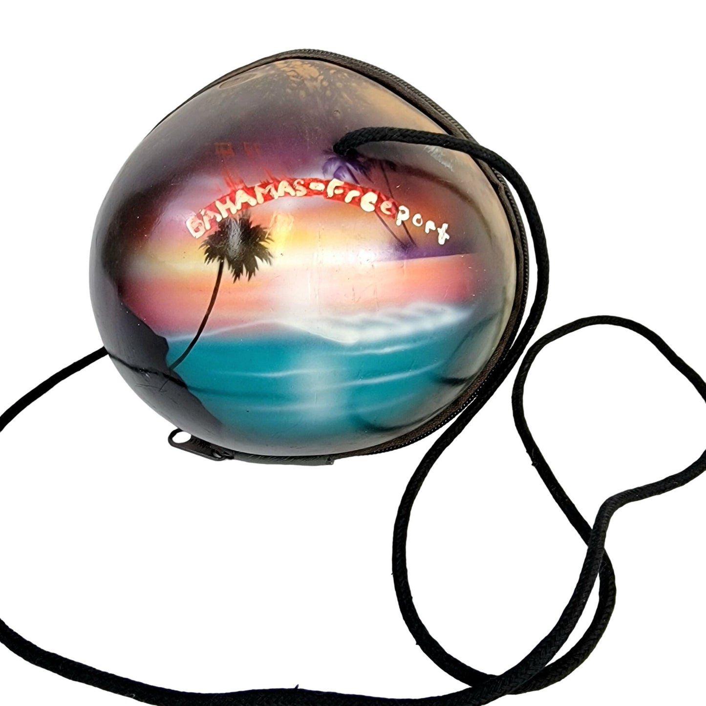Coconut Crossbody Bag Handbag Purse Travel Trip Cruise