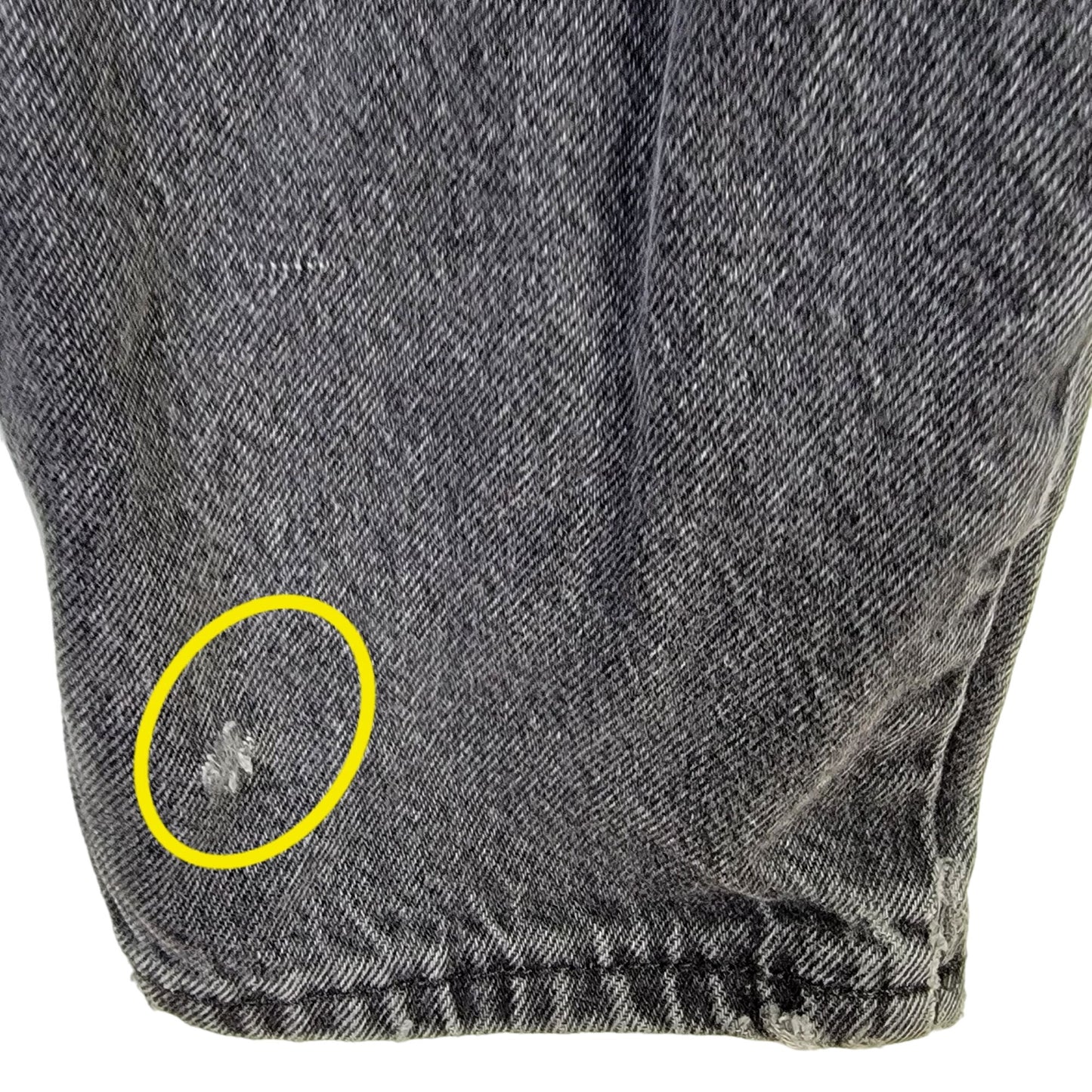 HIS Jeans Women 32 x 30 Vintage 90s Black Relaxed Straight Leg Denim High Rise