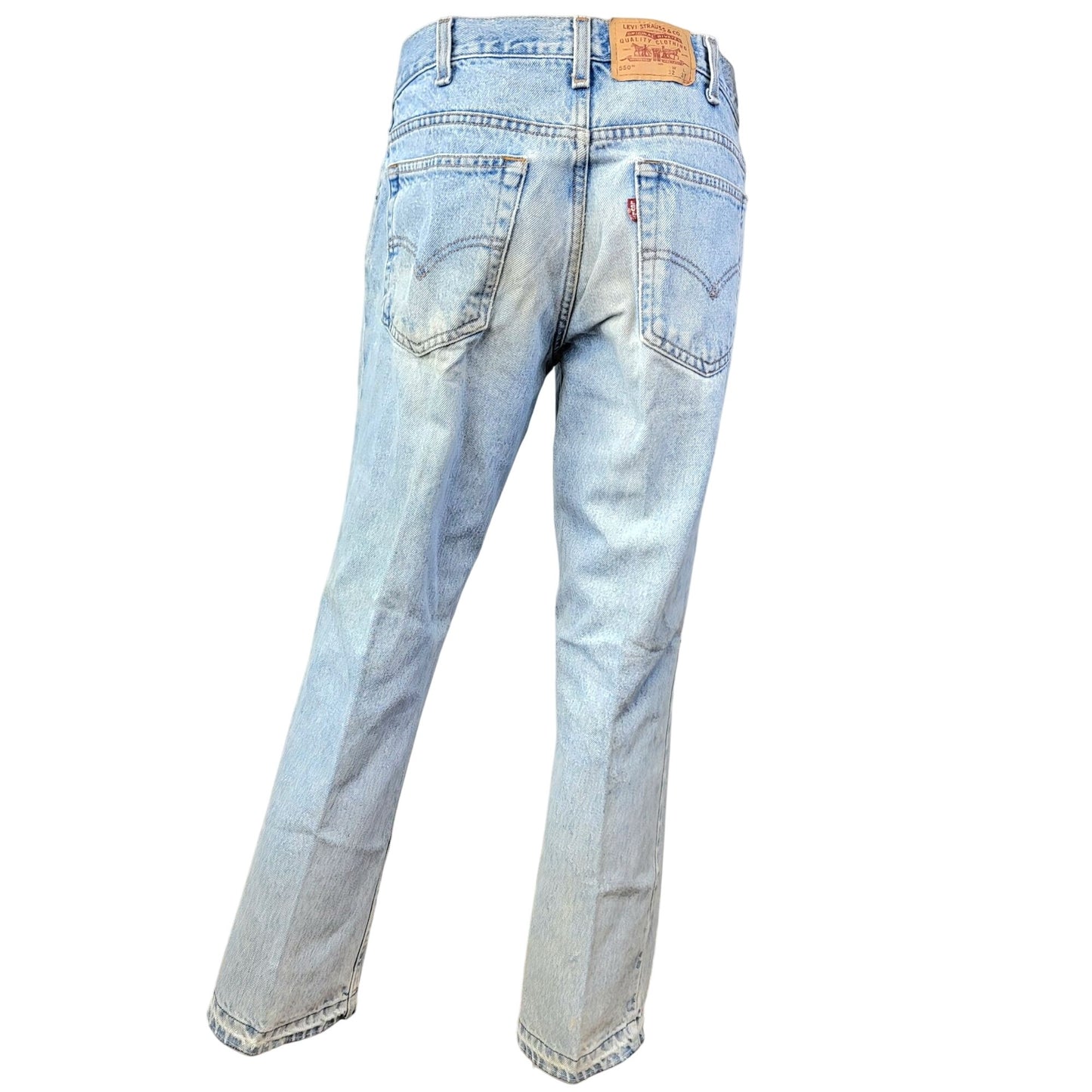 Levi's Jeans Vintage Y2K Husky Women 32 x 27 Relaxed Fit Straight Leg Mid Rise