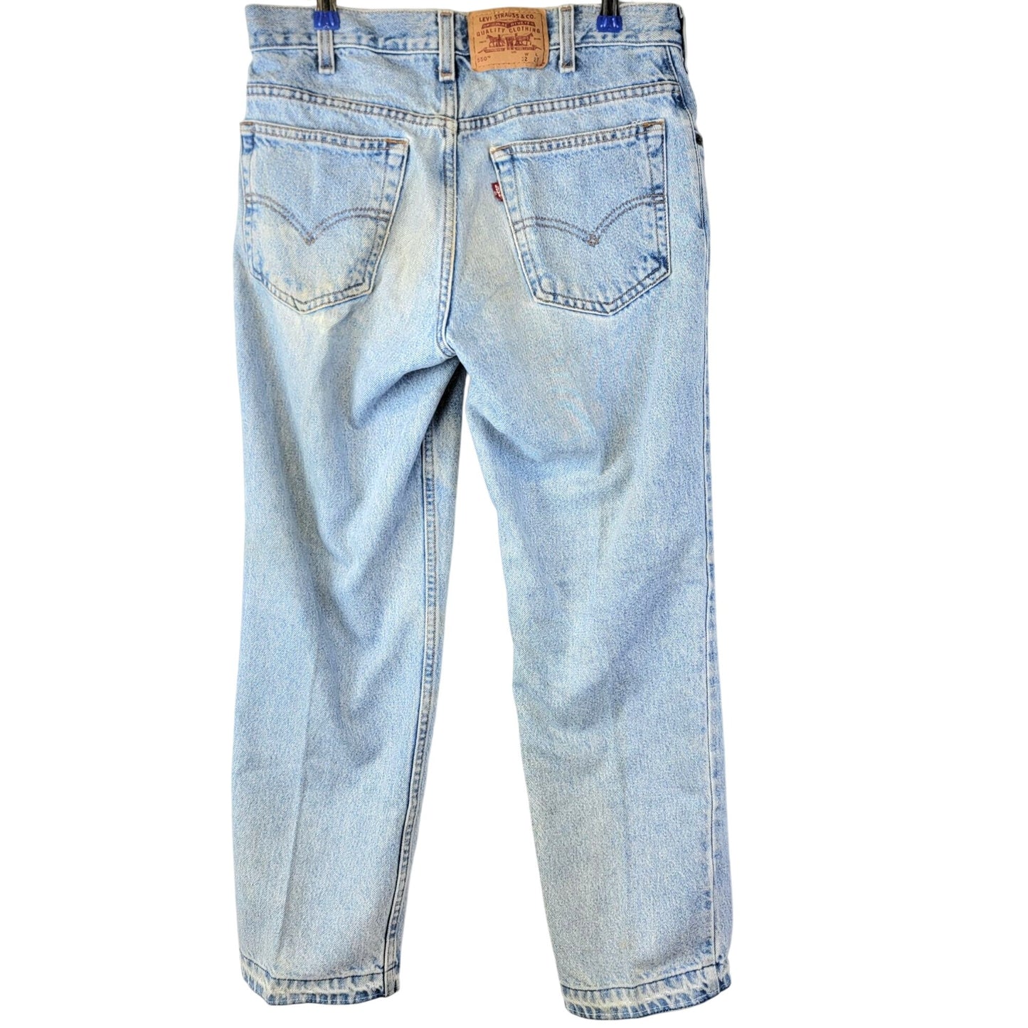 Levi's Jeans Vintage Y2K Husky Women 32 x 27 Relaxed Fit Straight Leg Mid Rise
