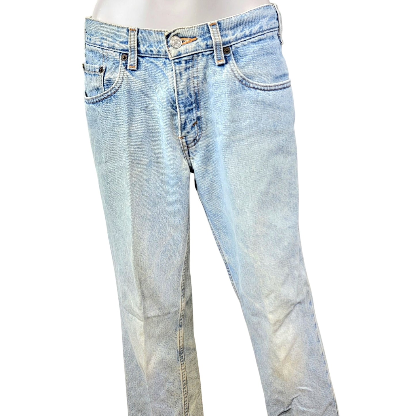 Levi's Jeans Vintage Y2K Husky Women 32 x 27 Relaxed Fit Straight Leg Mid Rise