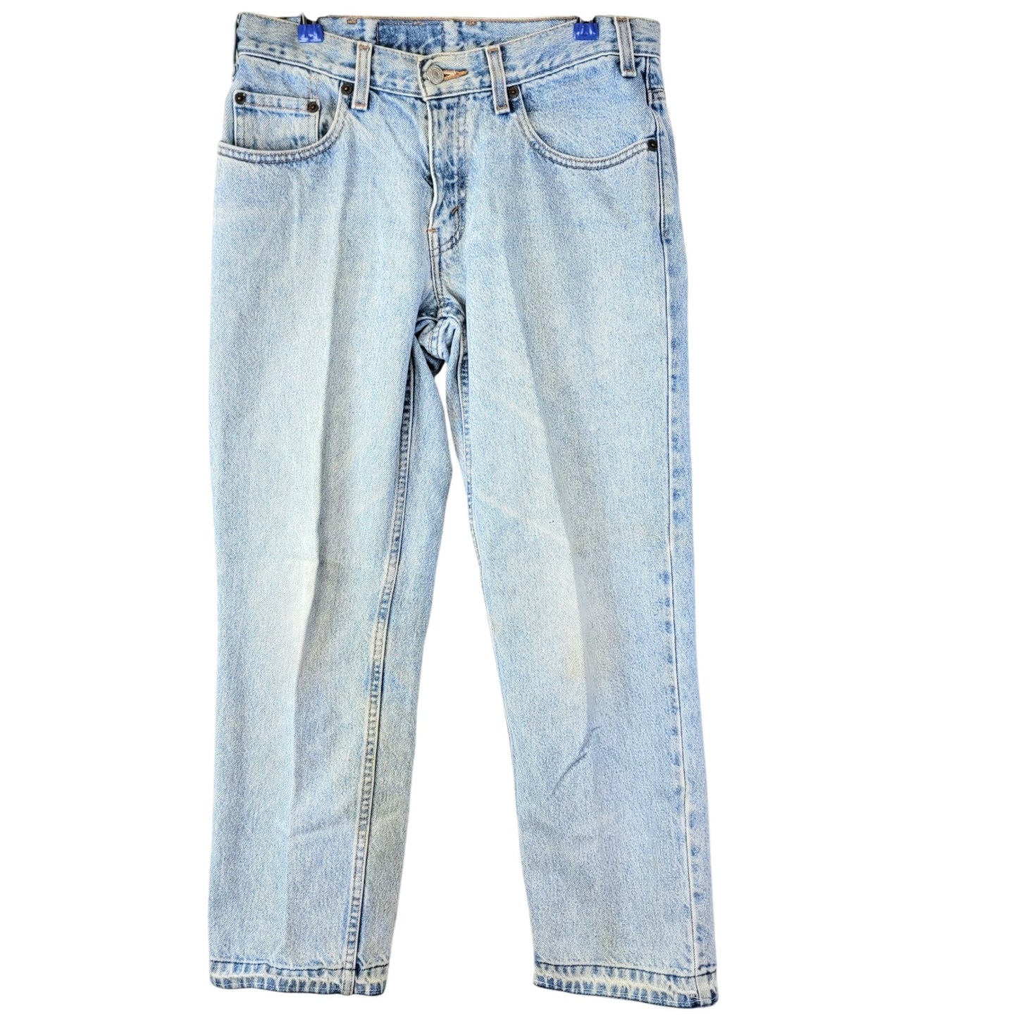 Levi's Jeans Vintage Y2K Husky Women 32 x 27 Relaxed Fit Straight Leg Mid Rise
