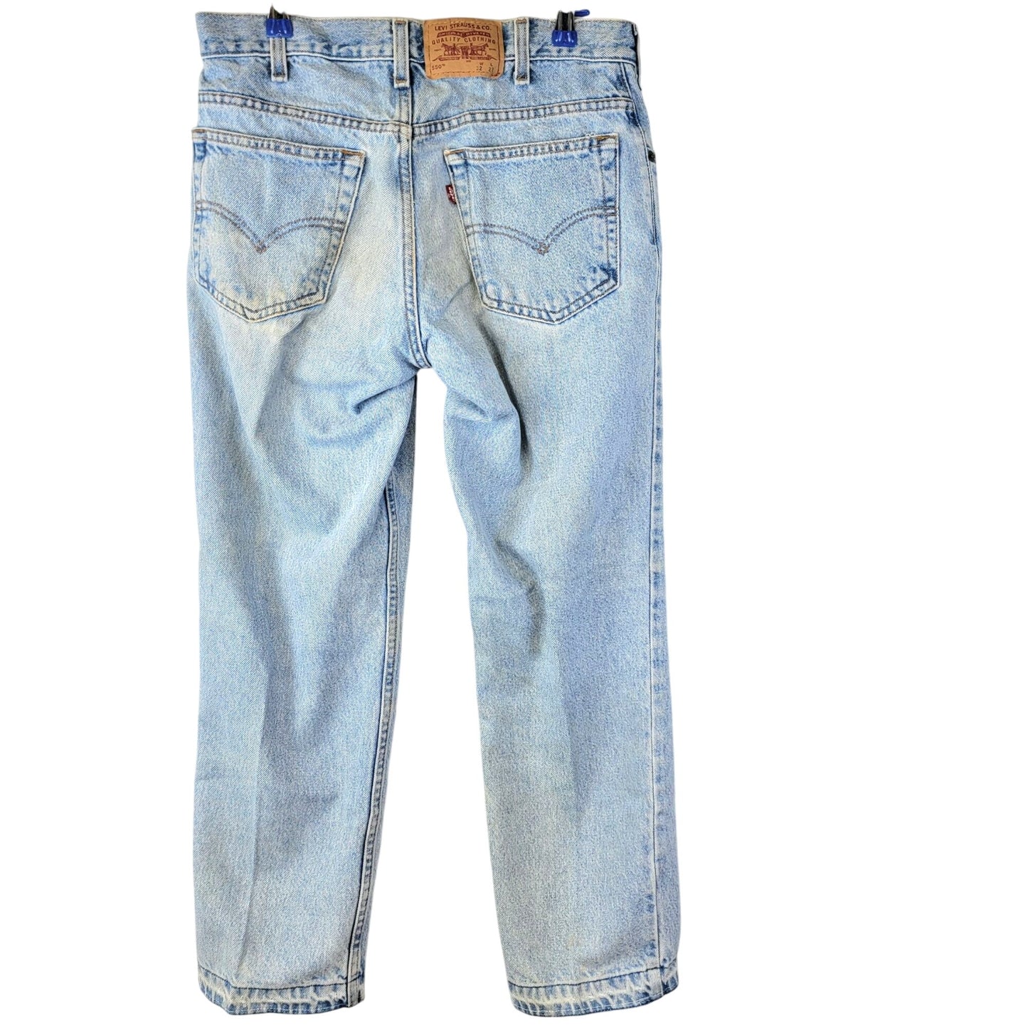 Levi's Jeans Vintage Y2K Husky Women 32 x 27 Relaxed Fit Straight Leg Mid Rise