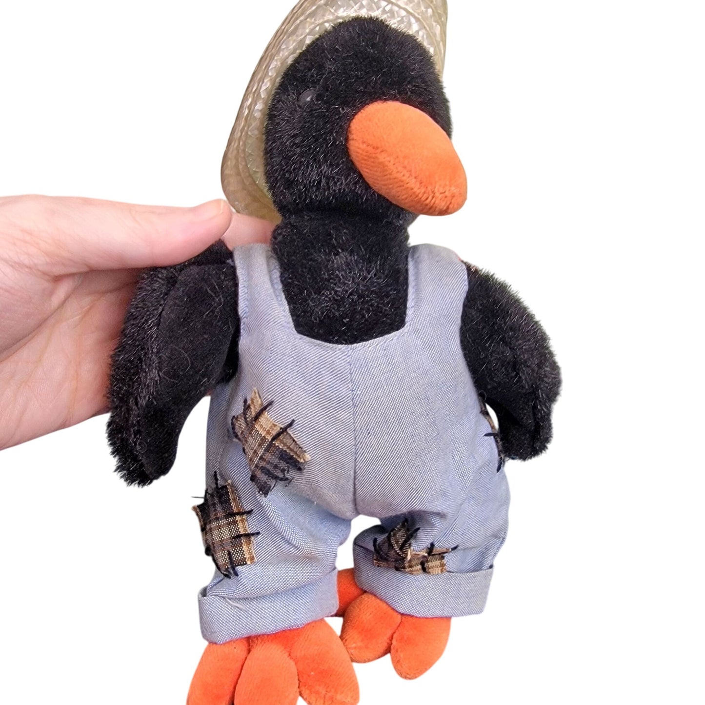 Ty Attic Treasures Vintage 1993 Cawley Crow Stuffed Animal Beanie