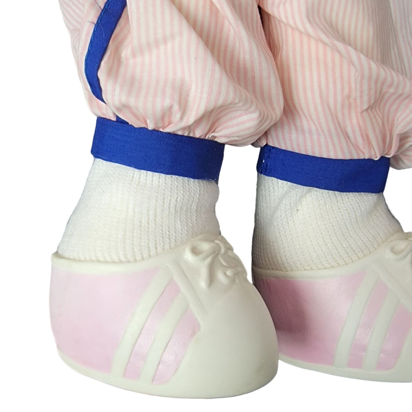Precious Moments Vintage 90s Tracey Pink Baseball Glove Doll 15" 1994 Toy