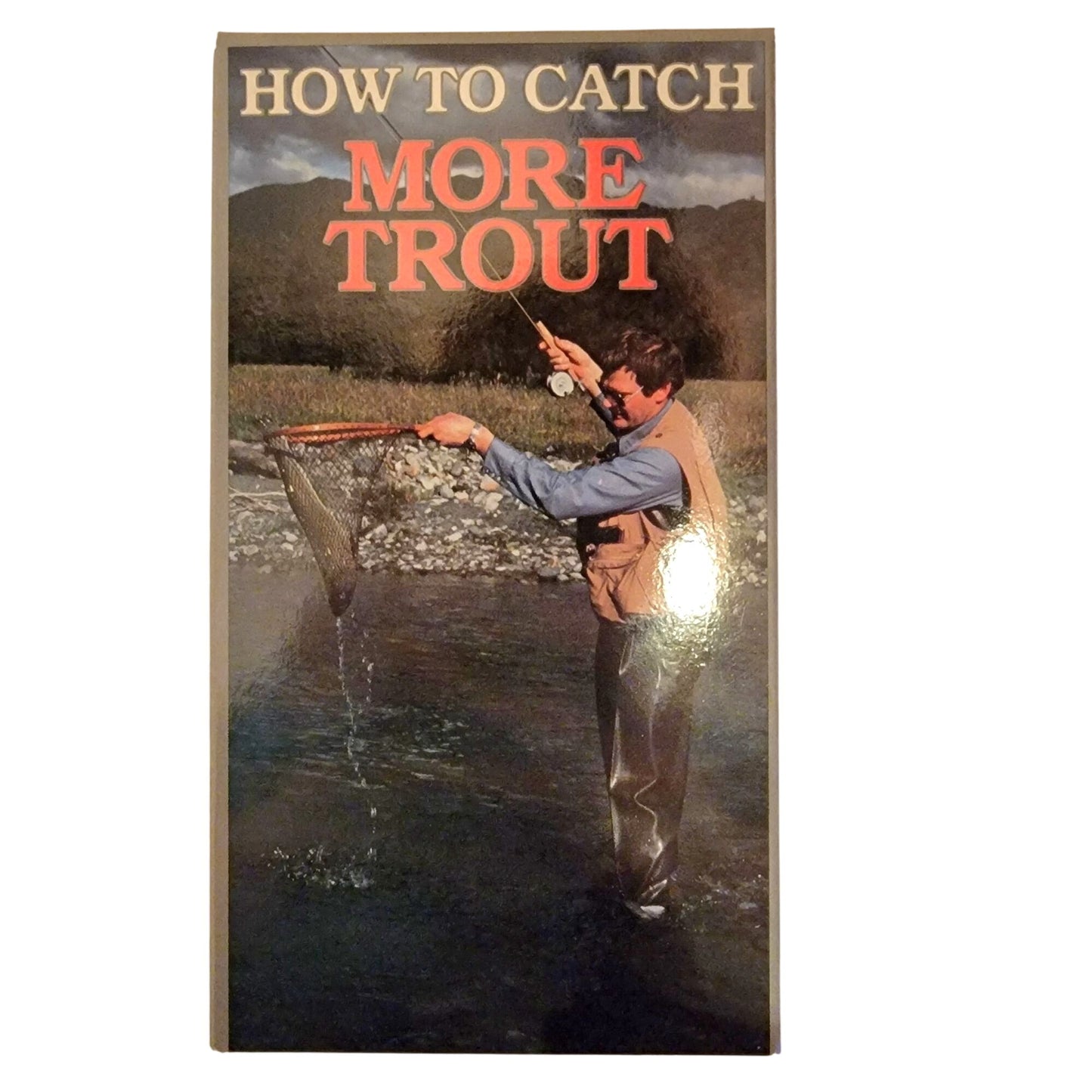 How to Catch More Trout VHS Movie Tape Vintage 80s Fishing Instruction Men Video