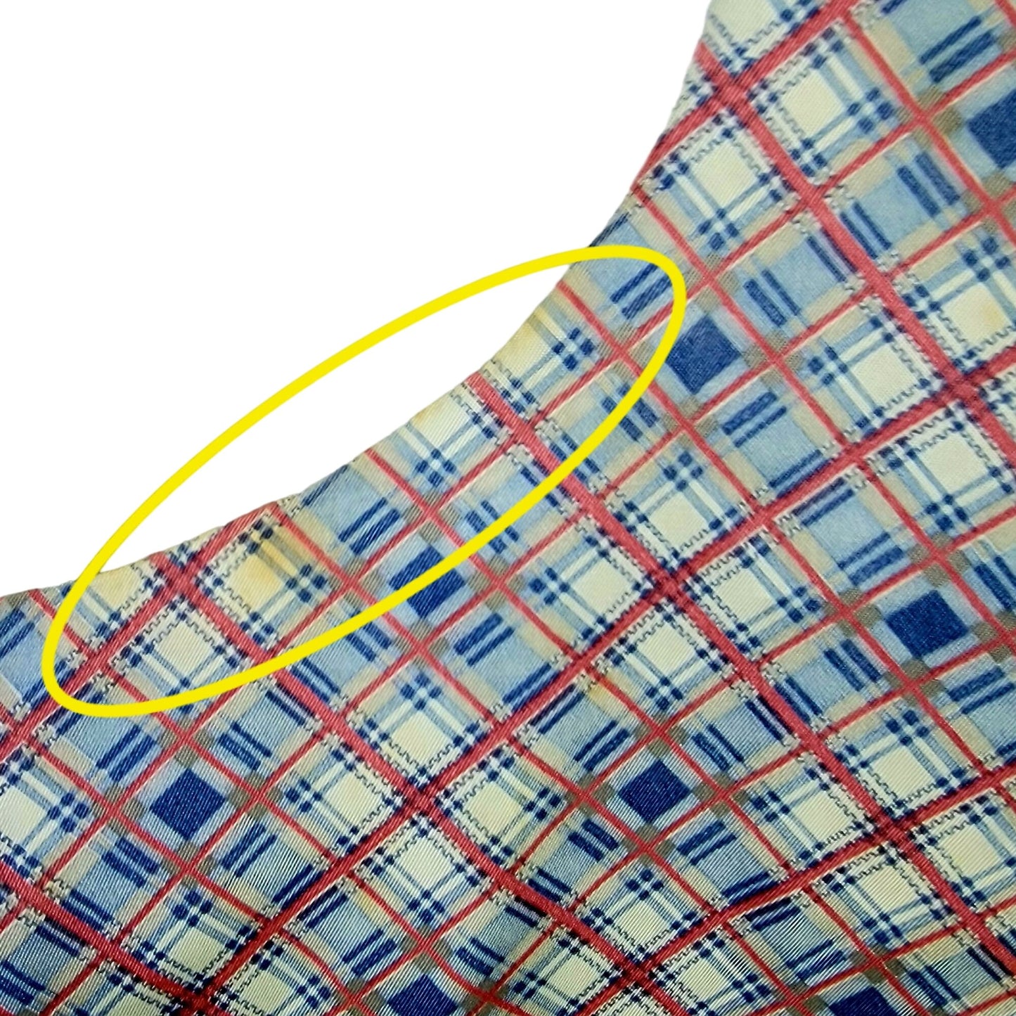Vintage 70s Vest Men Medium Red White Blue Plaid