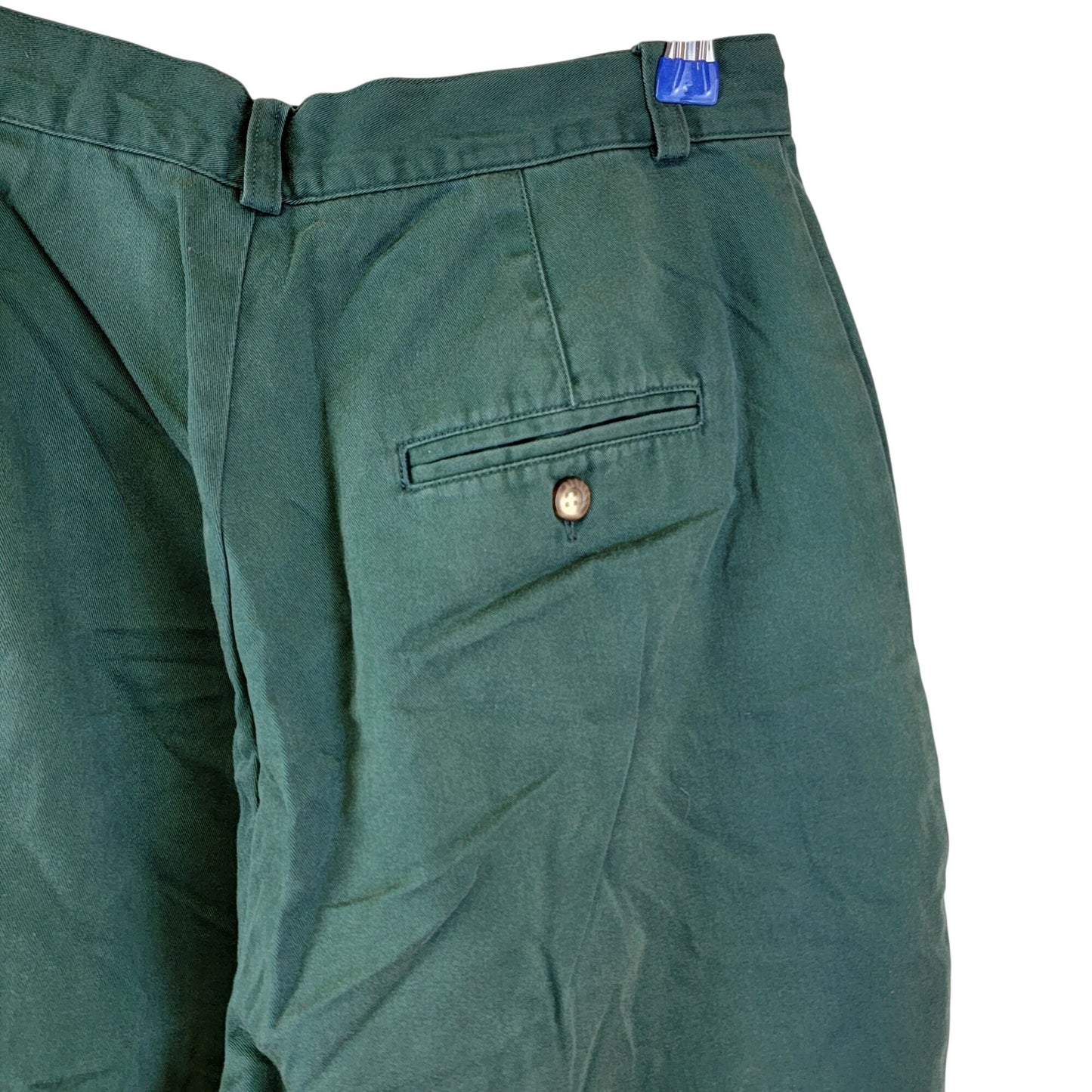 Izod Vintage 80s Green Pants Women 10 High Rise Relaxed Straight Jeans Preppy M