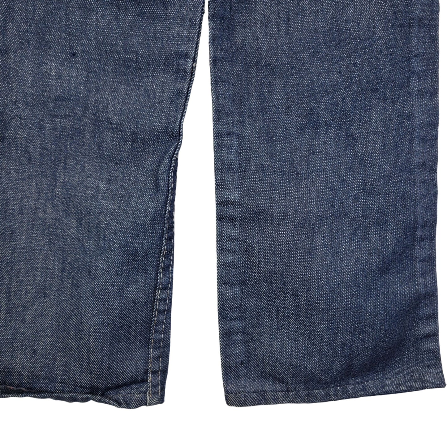 Bootcut Vintage 70s Sears Jeans 7 Child 21 Waist 20 Inseam Dark Wash Denim Retro